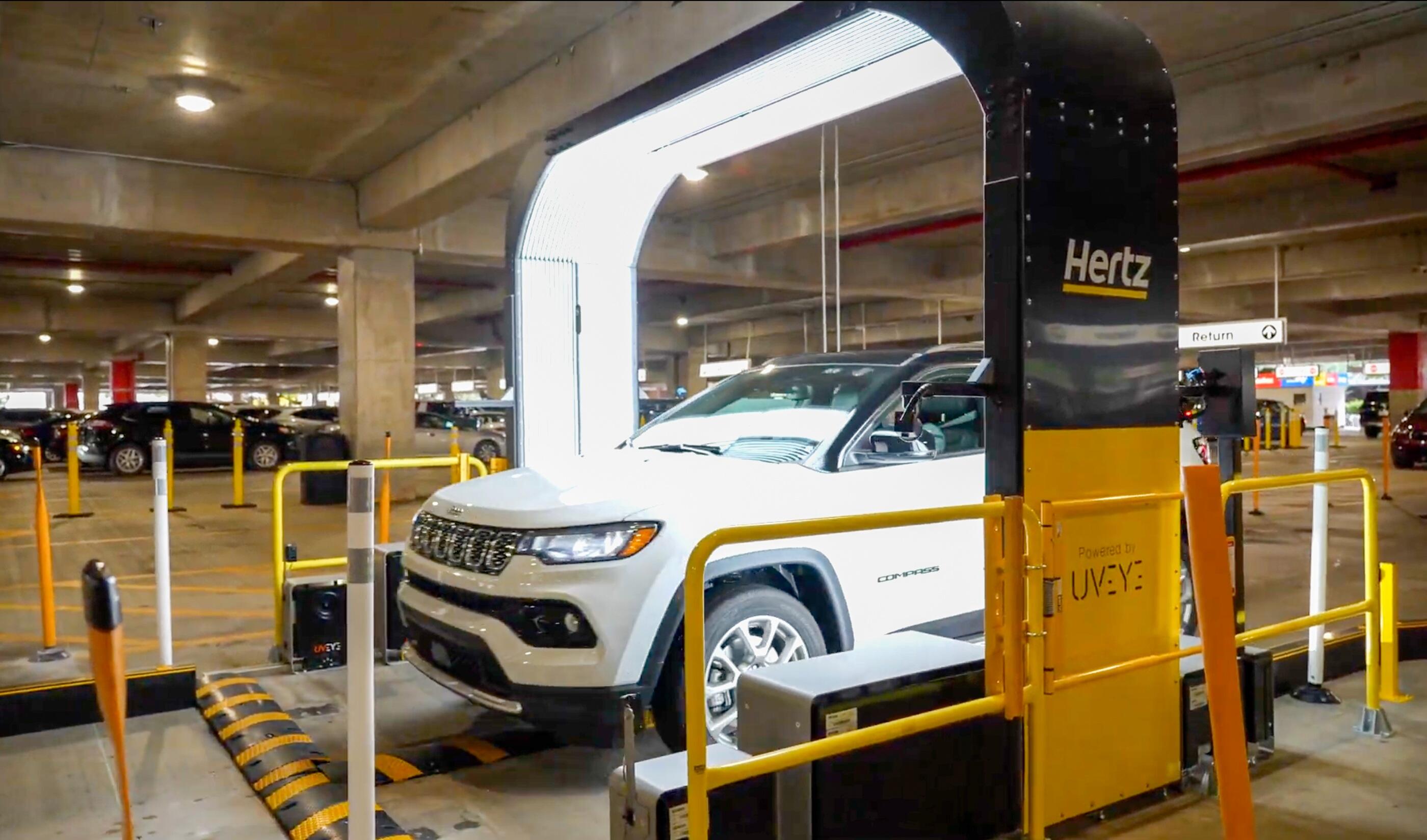 Hertz customers have spoken out about the 'aggressive' use of the new autonomous tech