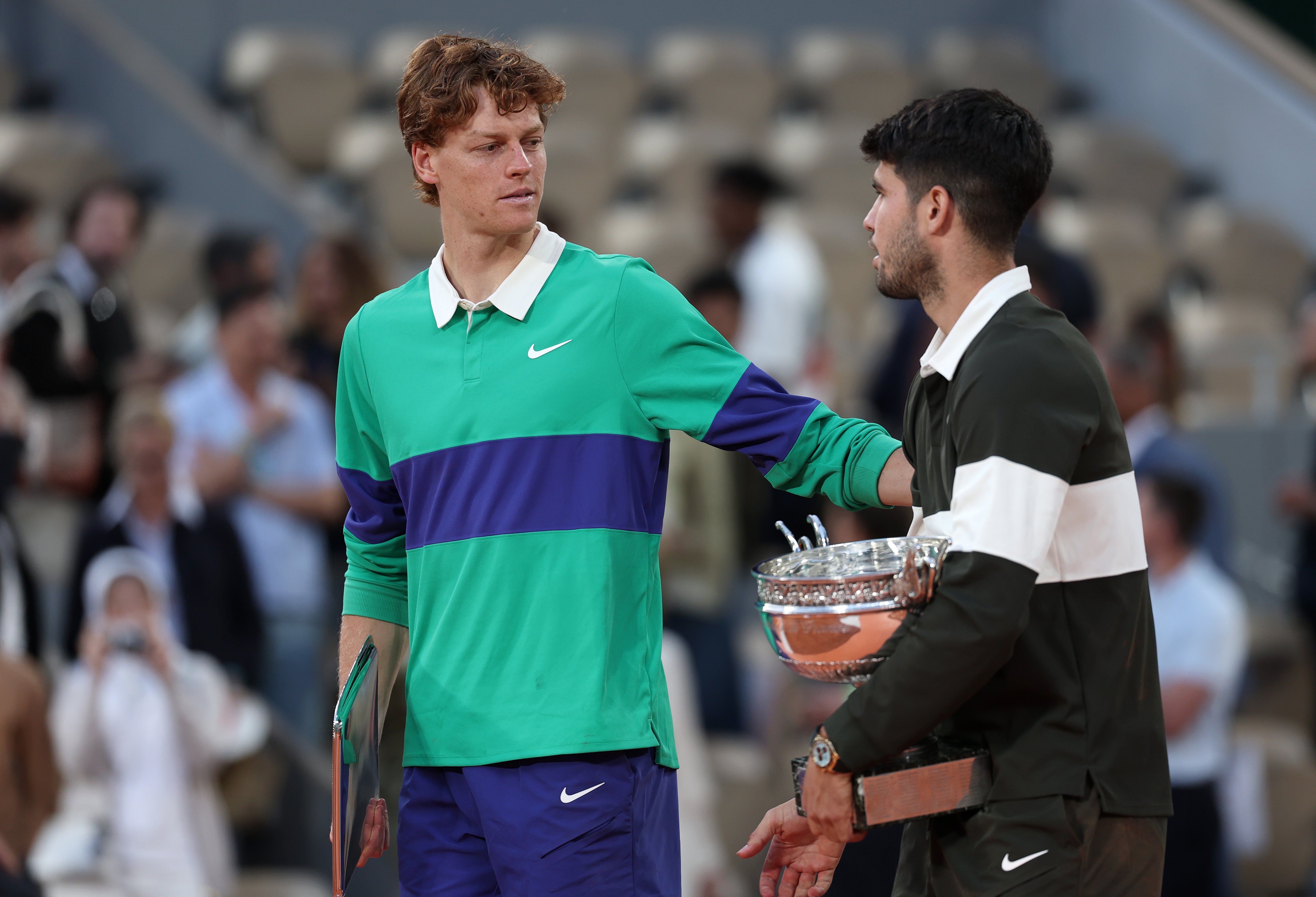 Sinner could set up a rematch against Carlos Alcaraz after their French Open epic