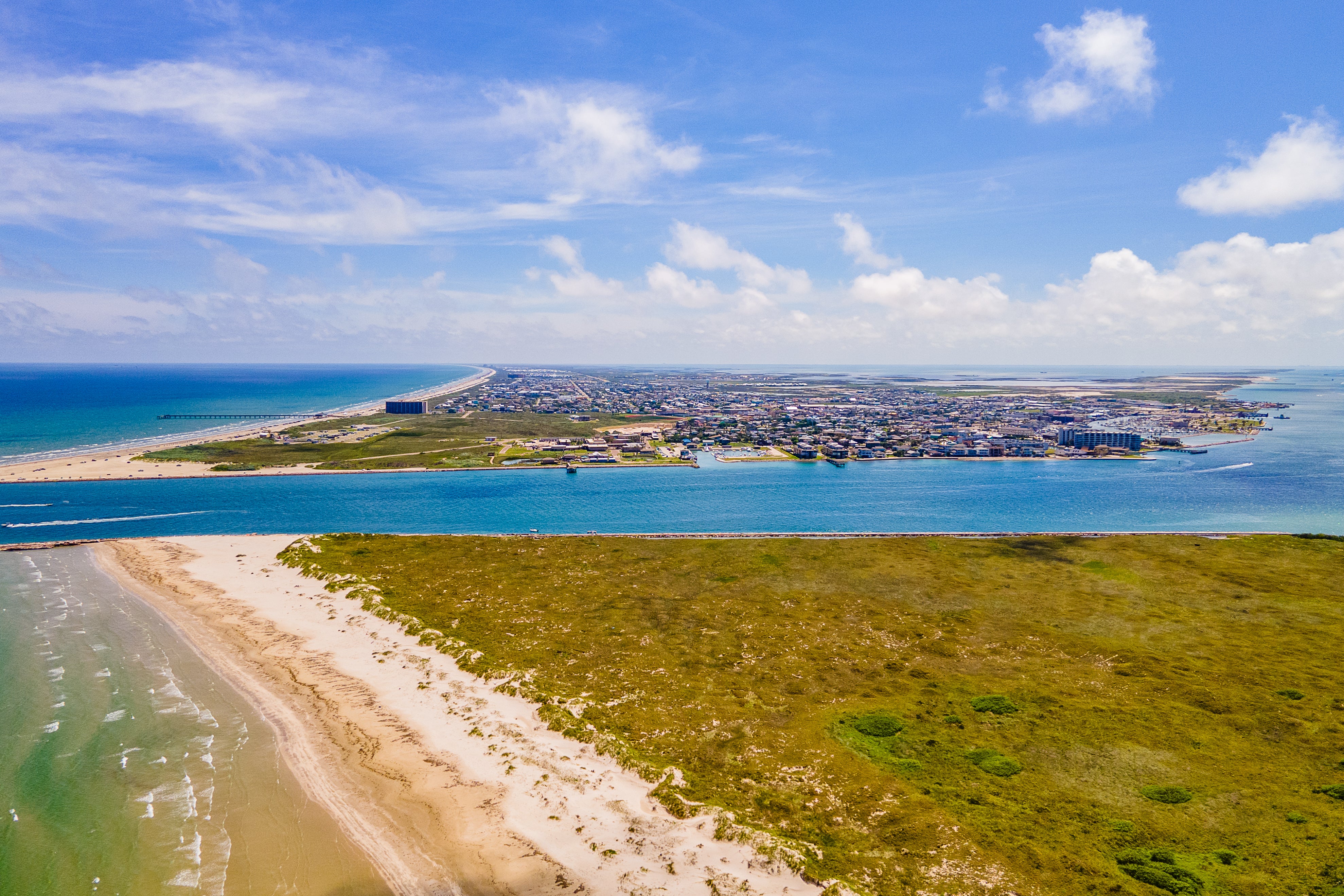 Port Aransas boasts 18 miles of golden sand