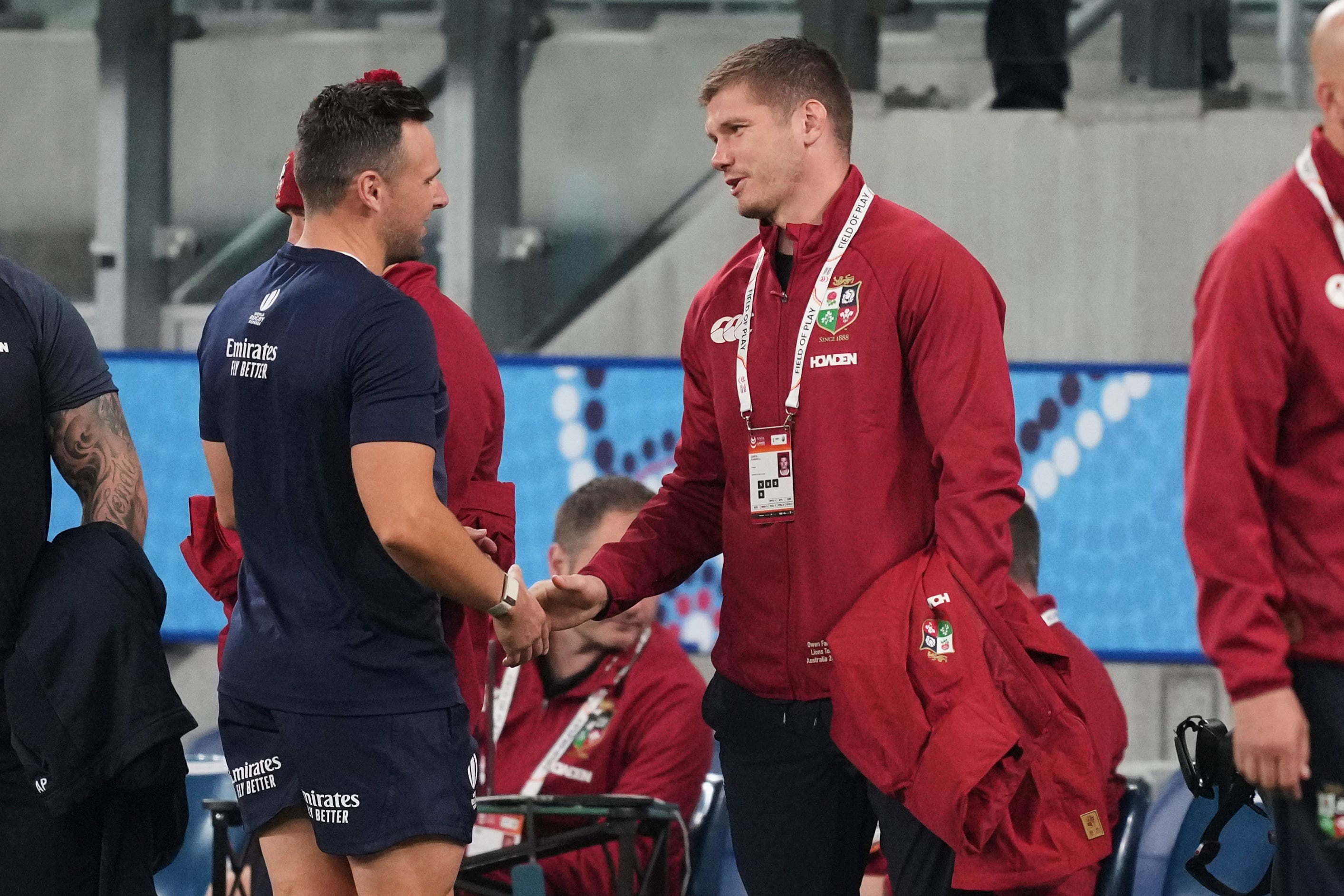 Owen Farrell has been backed to make an impact for the British and Irish Lions (Mark Baker/AP)