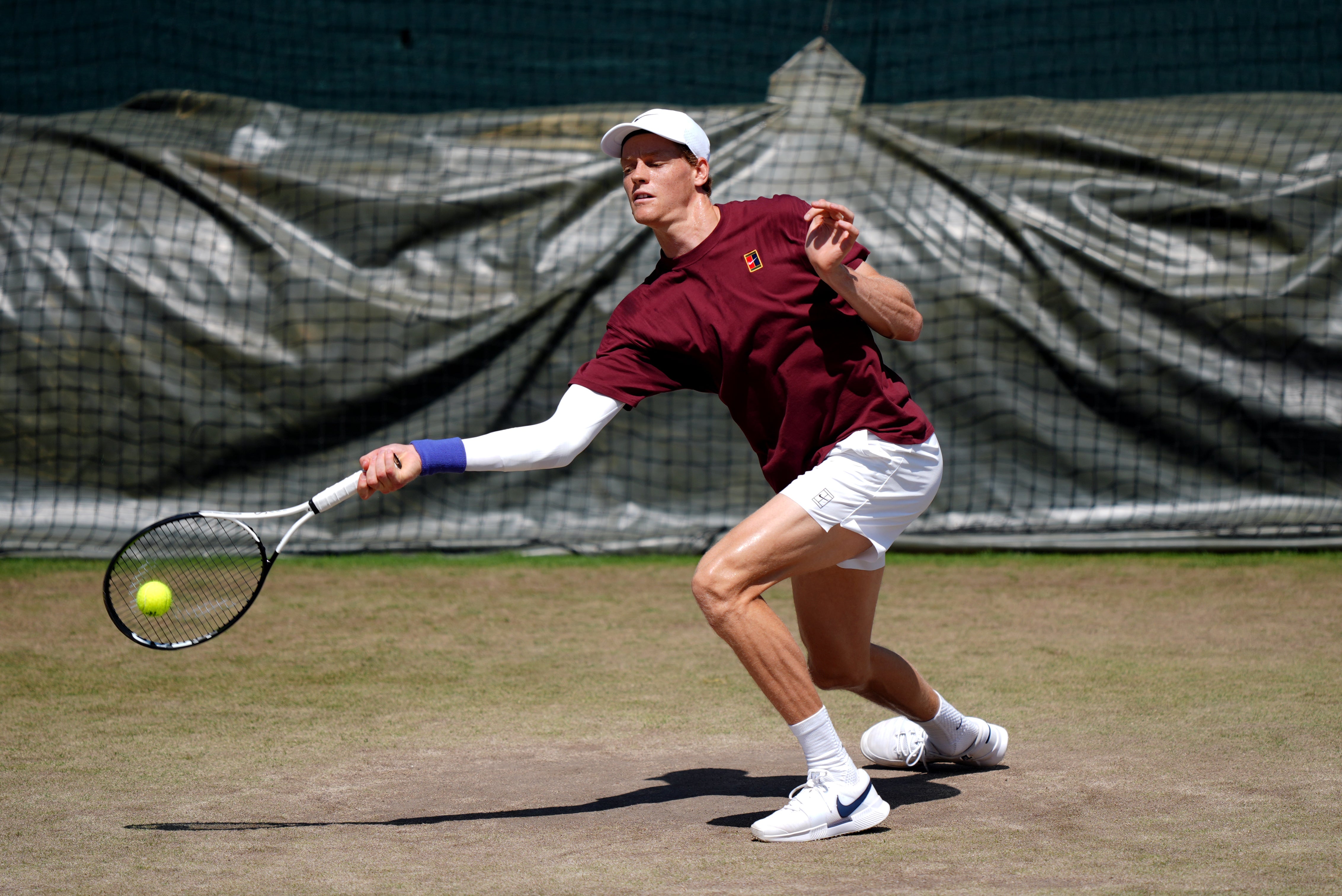 Sinner looked fine in his practice session