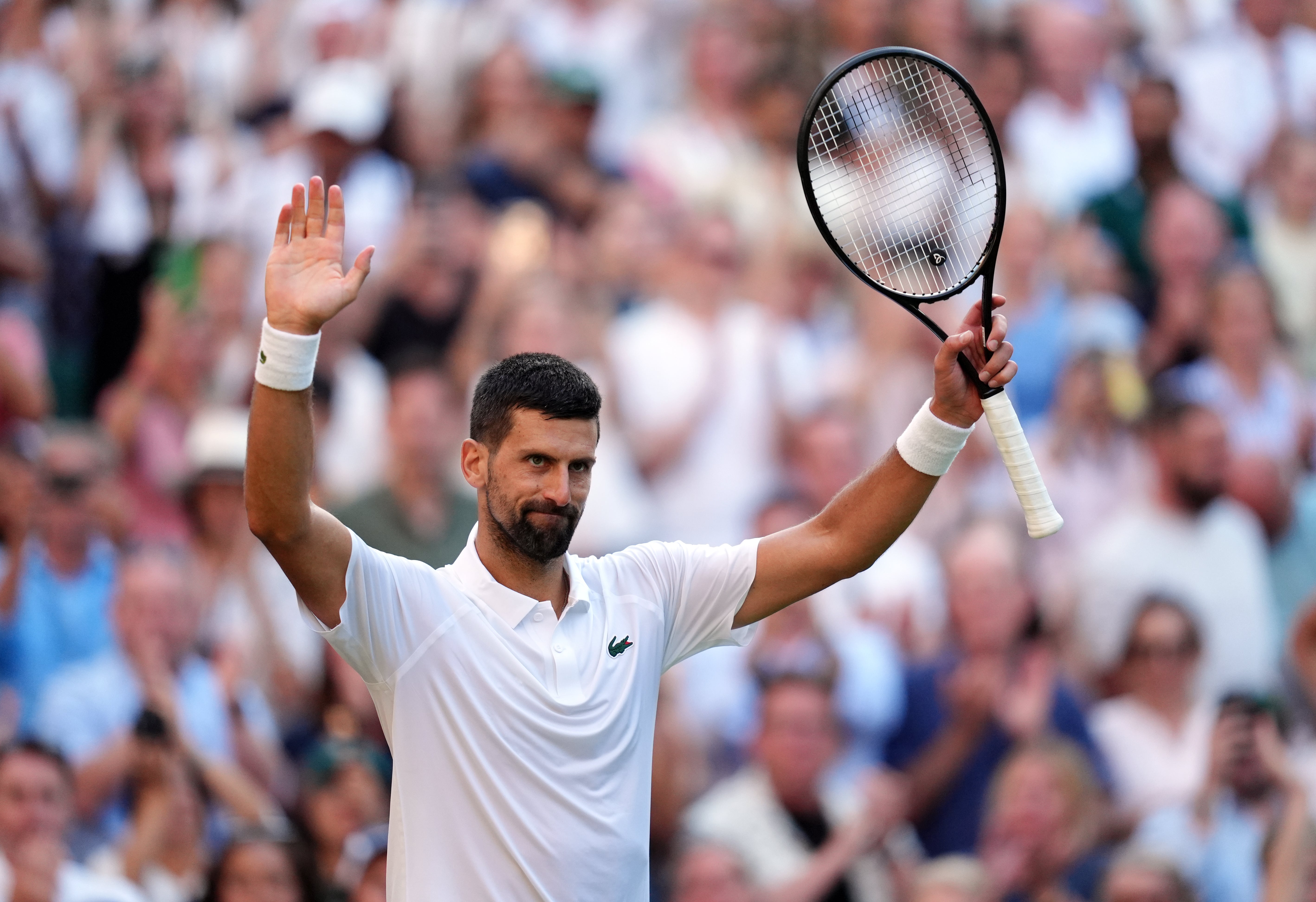 Novak Djokovic has not played since Wimbledon