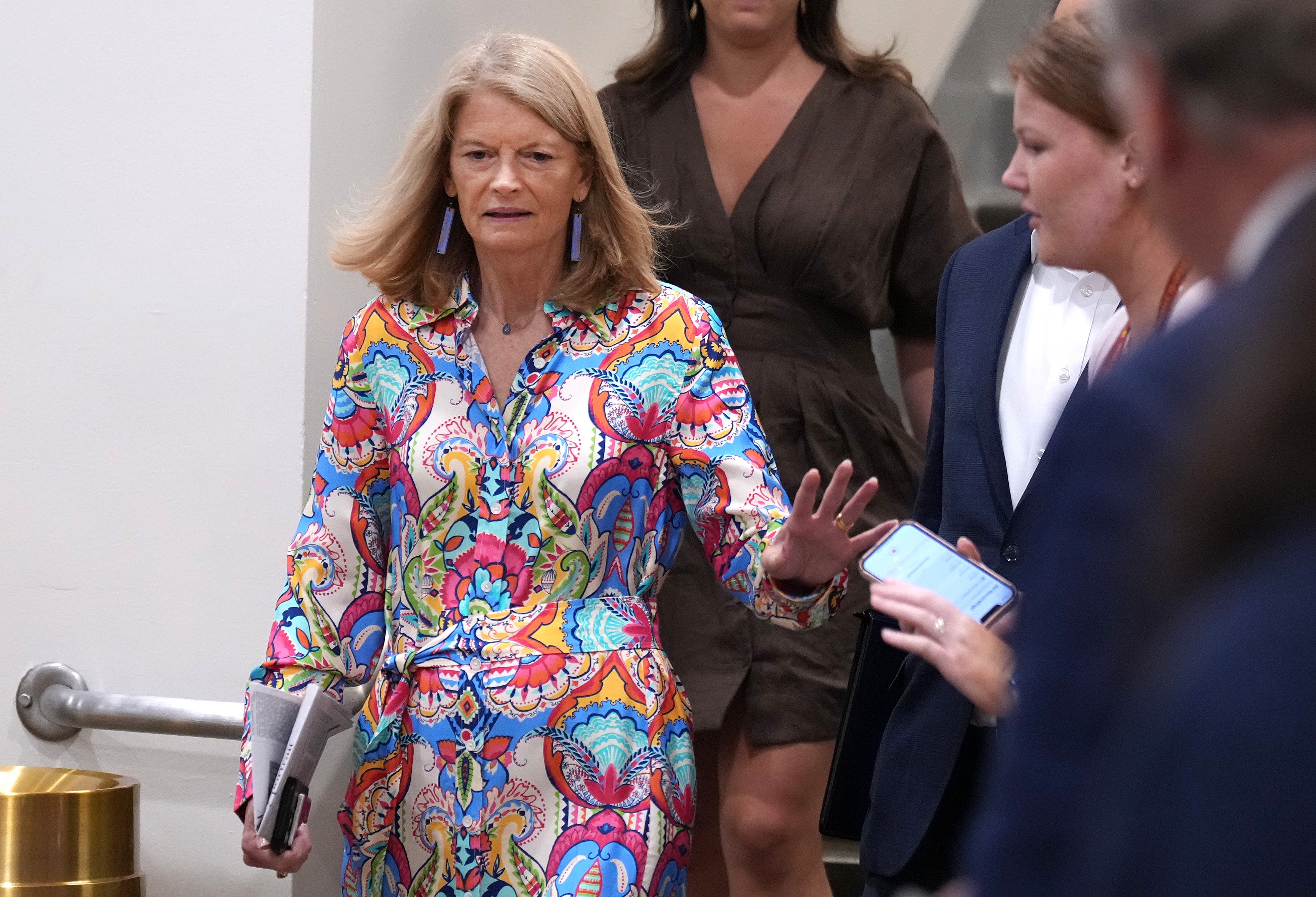 “I wish I had the luxury of time to regret things, but we just got to keep moving forward,” Sen. Lisa Murkowski said Thursday of her decision to vote for Trump’s spending bill.