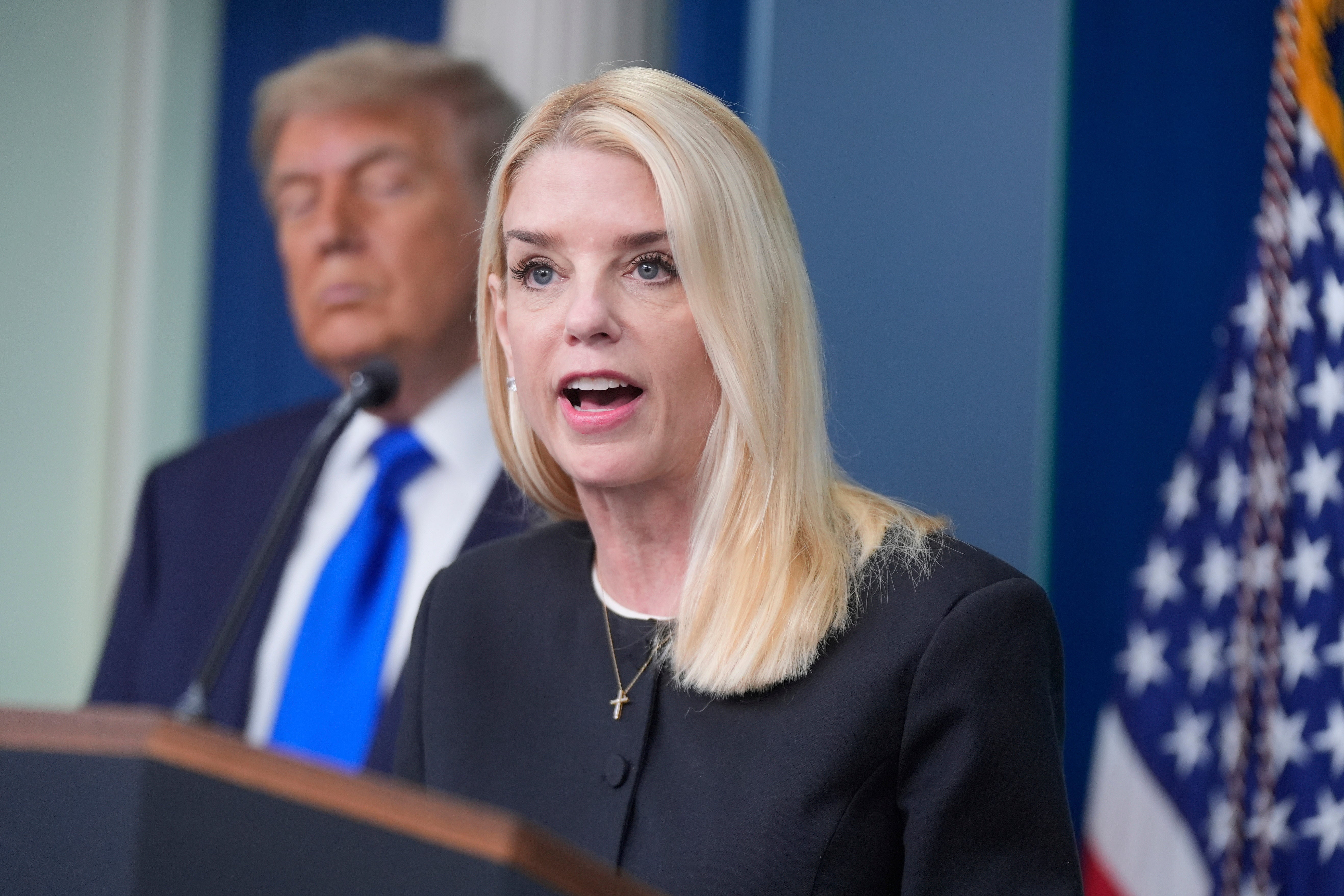 Attorney General Pam Bondi and FBI Deputy Director Dan Bongino reportedly argued in the White House on Wednesday