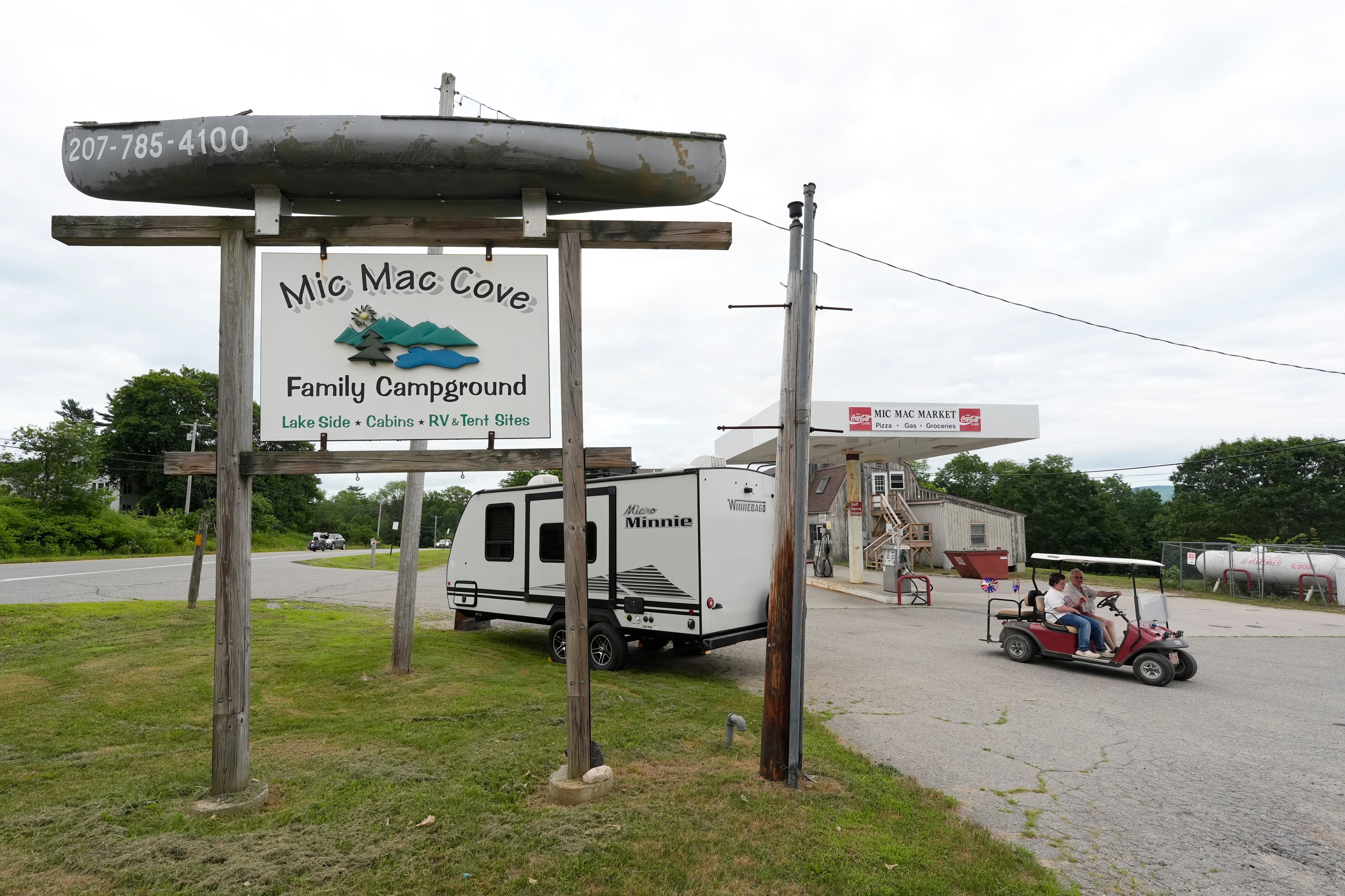 Stewart was allegedly staying at the Mic Mac Cove Campground, which put out a Facebook statement this week that it was not an active crime scene