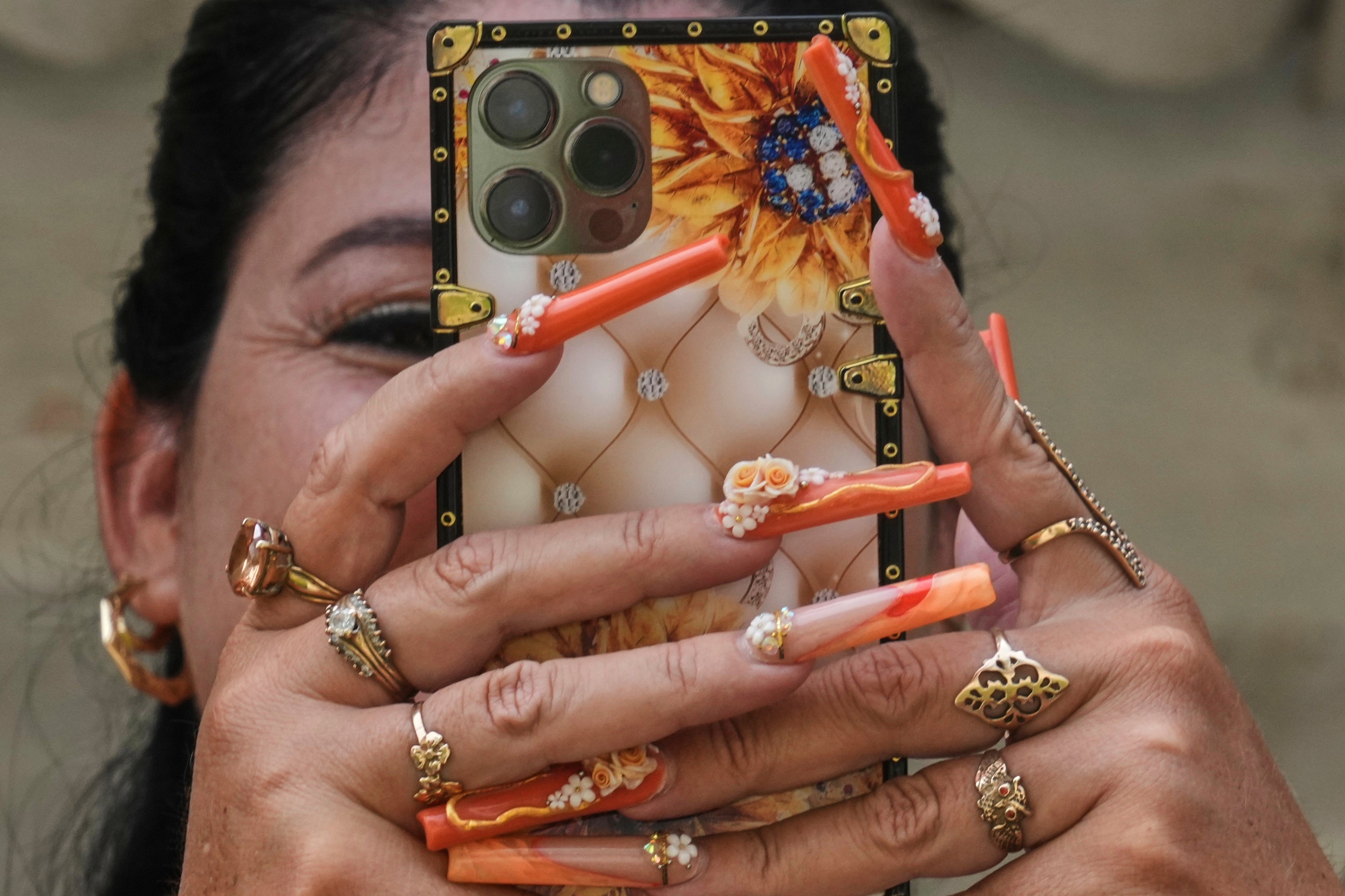 APTOPIX Cuba Extravagant Nails
