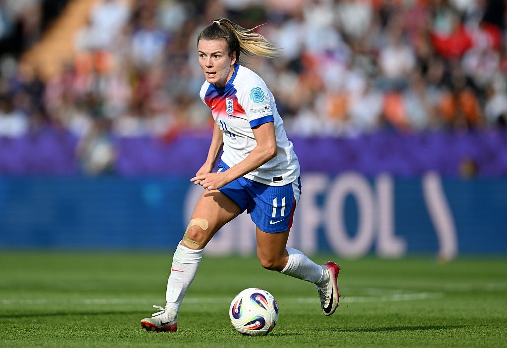 Lauren Hemp played in England’s 4-0 win over Netherlands