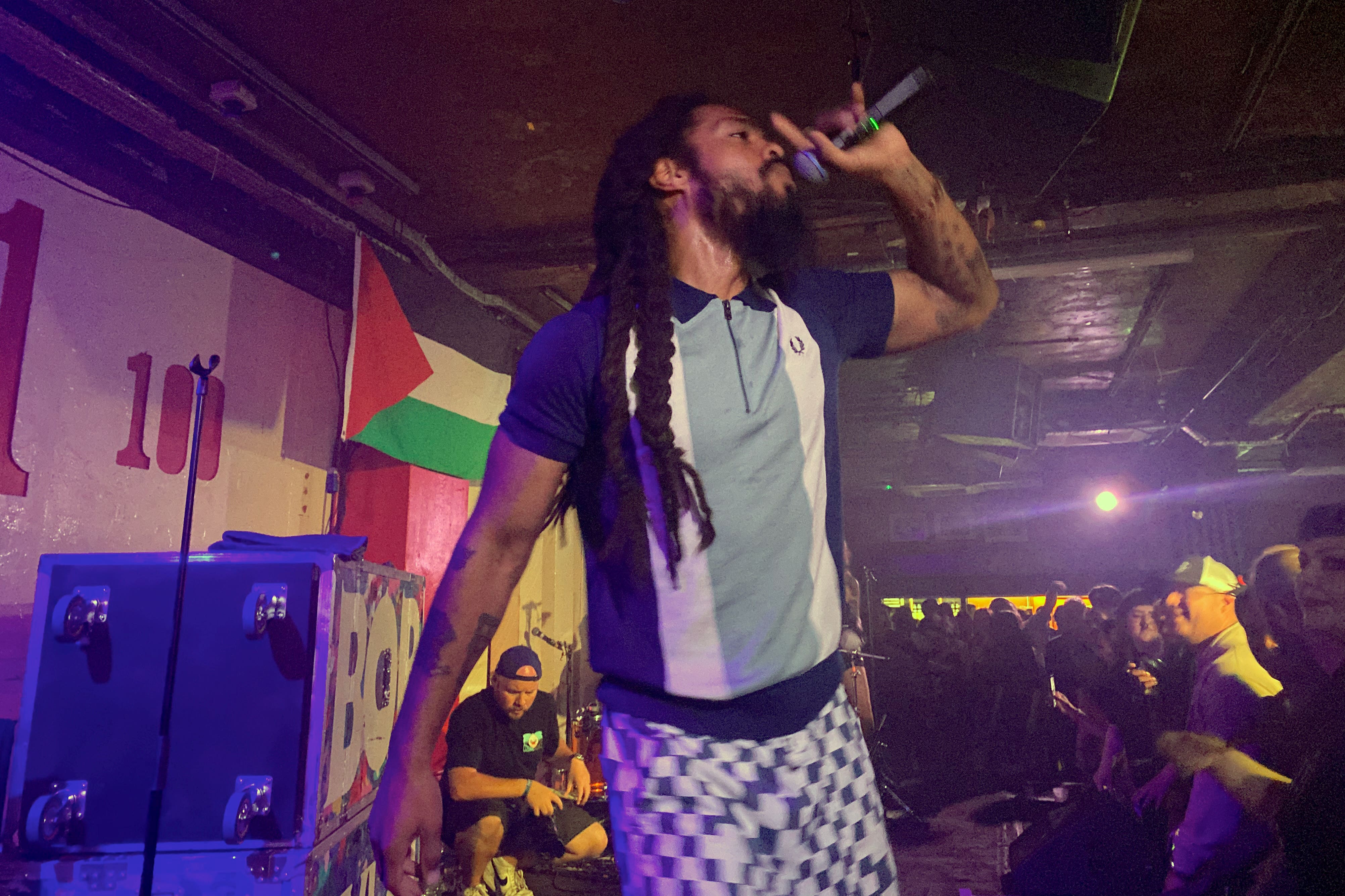 Punk duo Bob Vylan are to perform another last-minute gig in Bristol on Friday (Lauren Del Fabbro/PA)