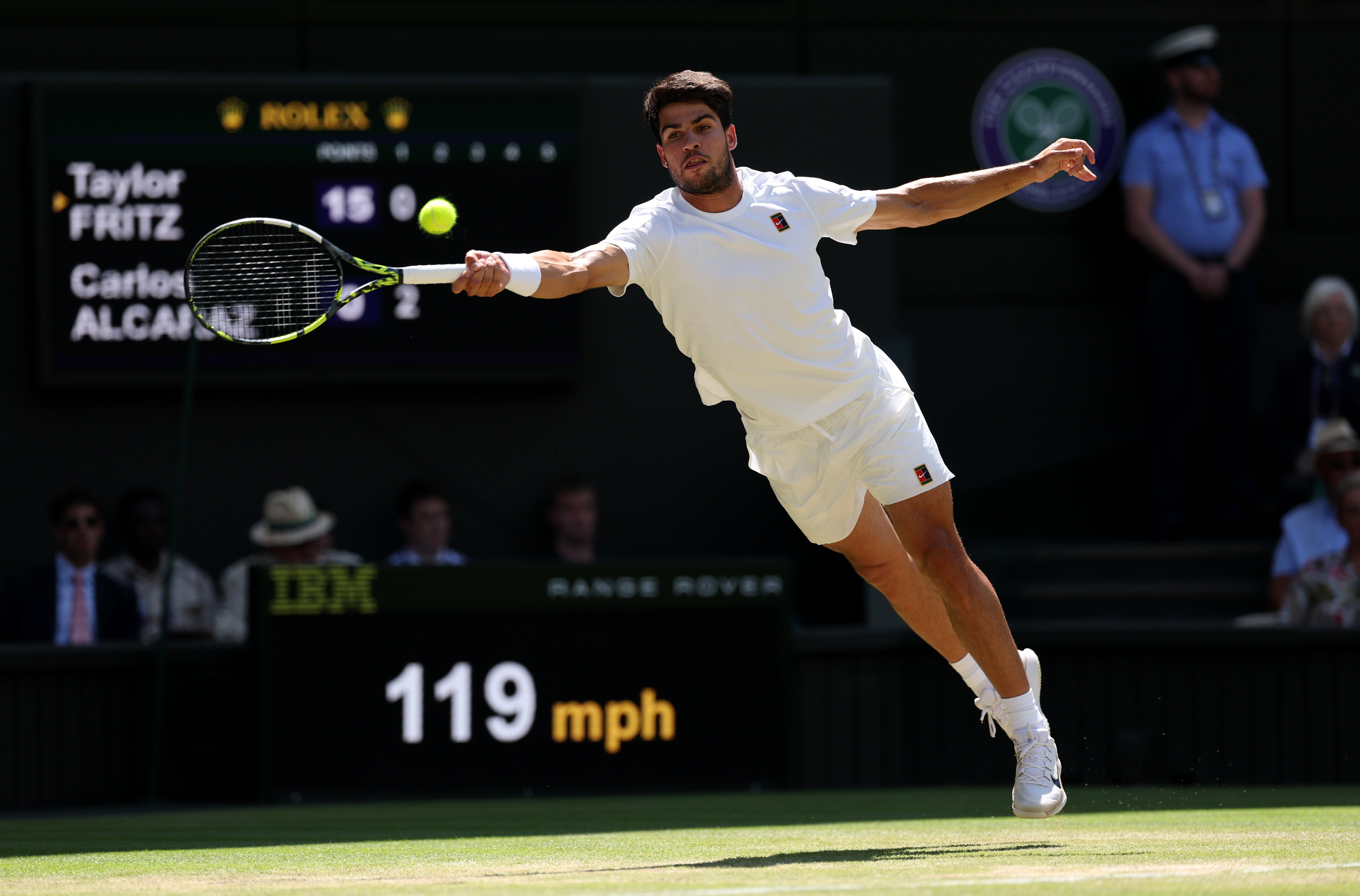 Wimbledon 2025 live: Alcaraz tie paused after fans require medical attention, plus Djokovic vs Sinner injury latest
