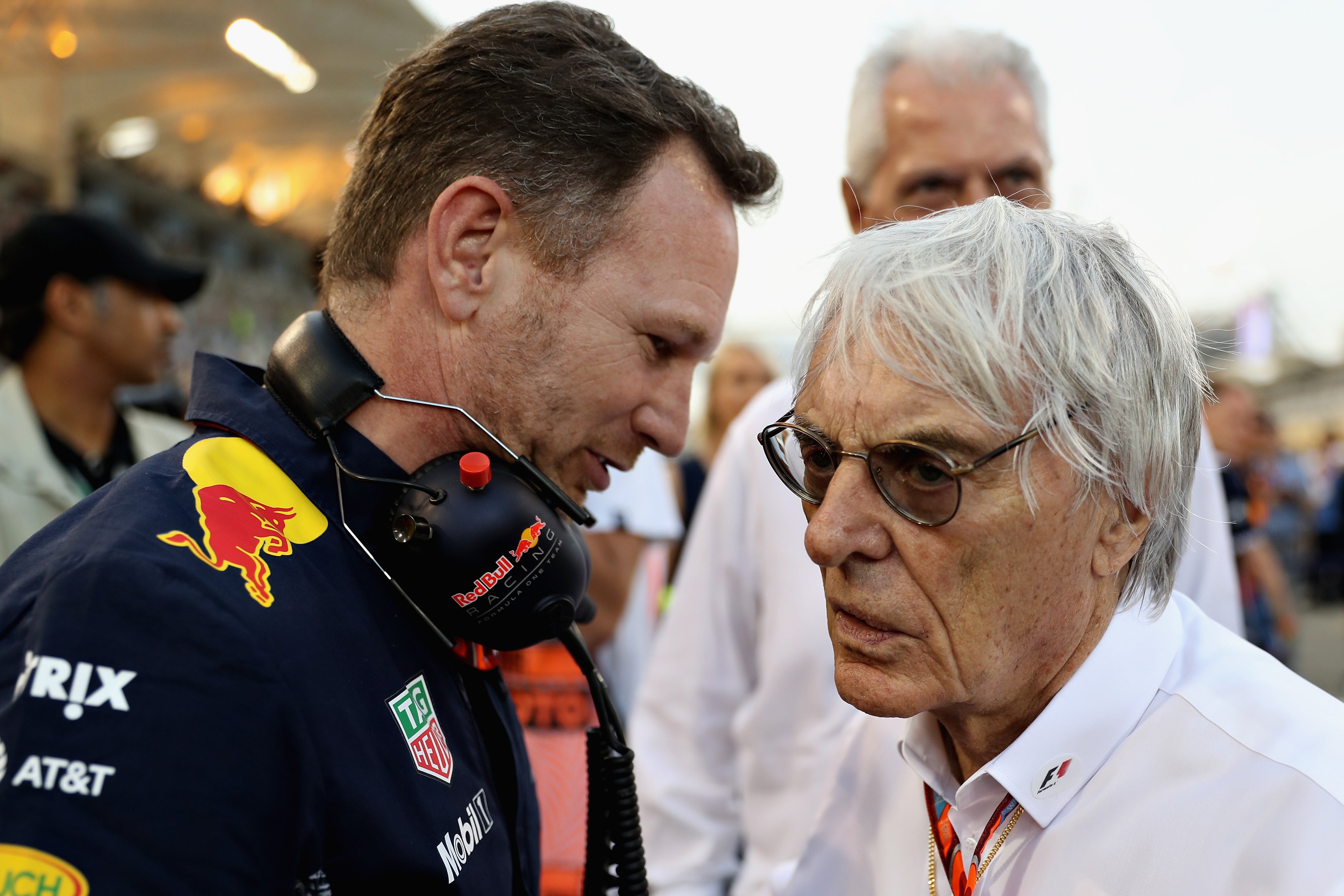 Christian Horner is close friends with Bernie Ecclestone