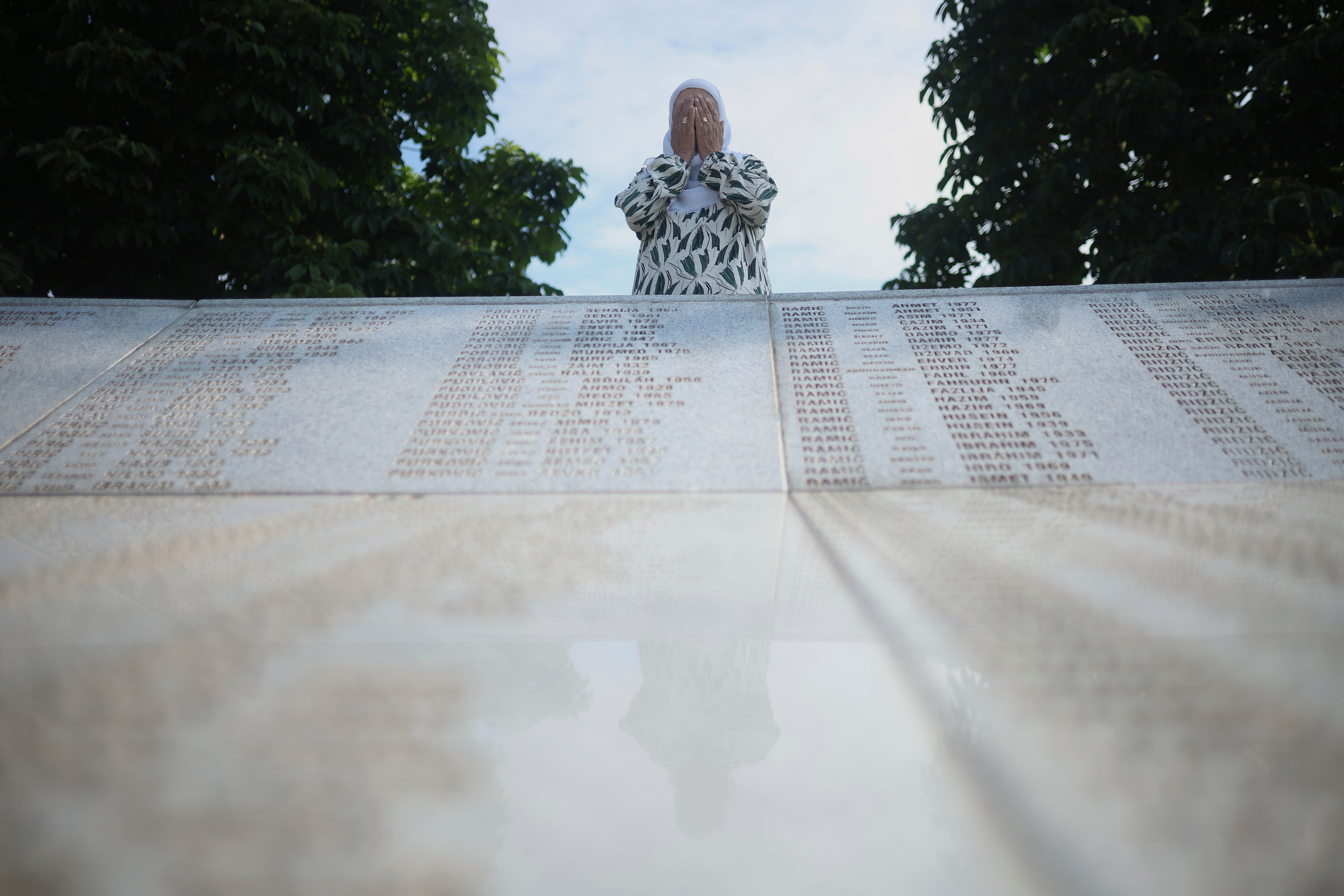 APTOPIX Bosnia Srebrenica Anniversary