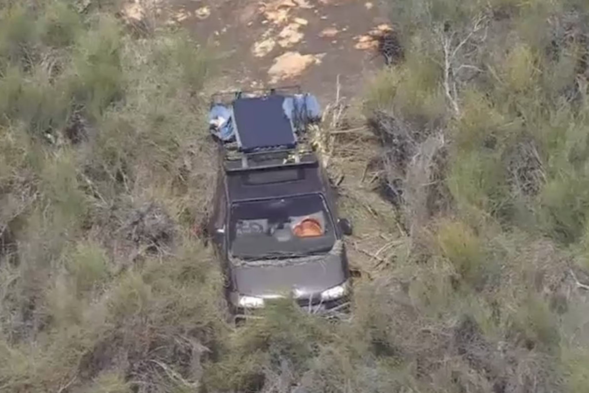 Wilga’s vehicle was found abandoned in scrubland