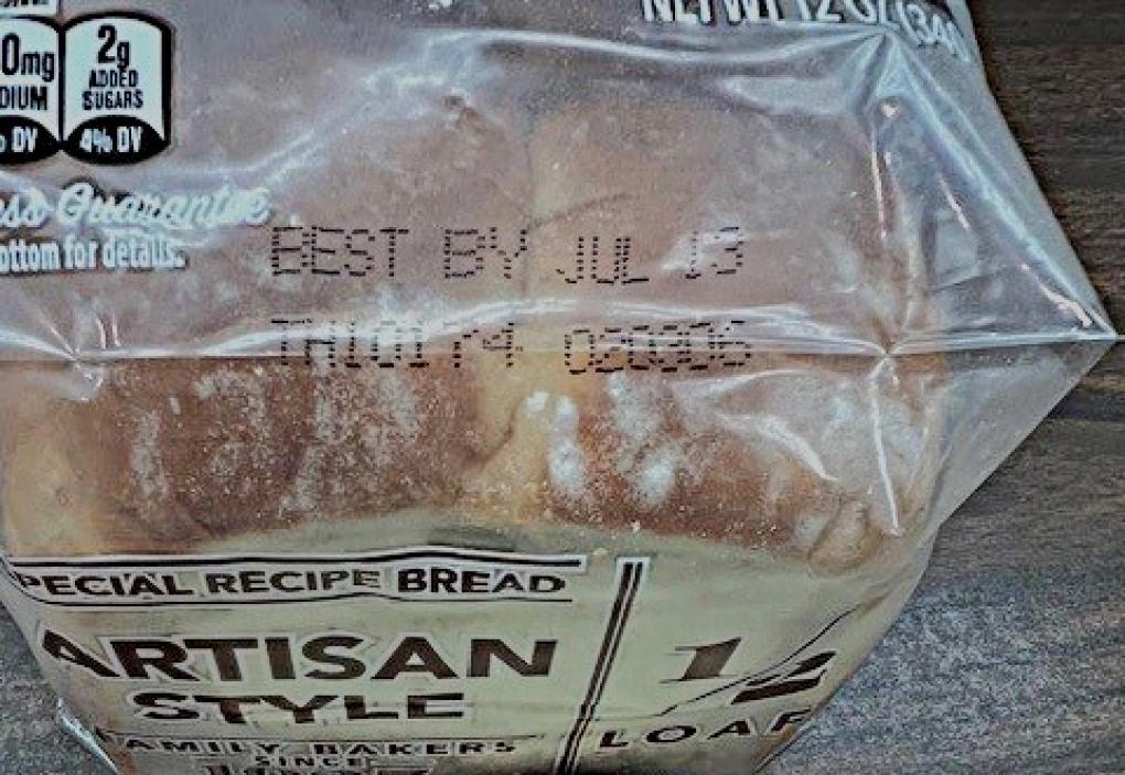 The packaging of the affected products lists a 12 oz weight and a 07/13/2025 expiration date.