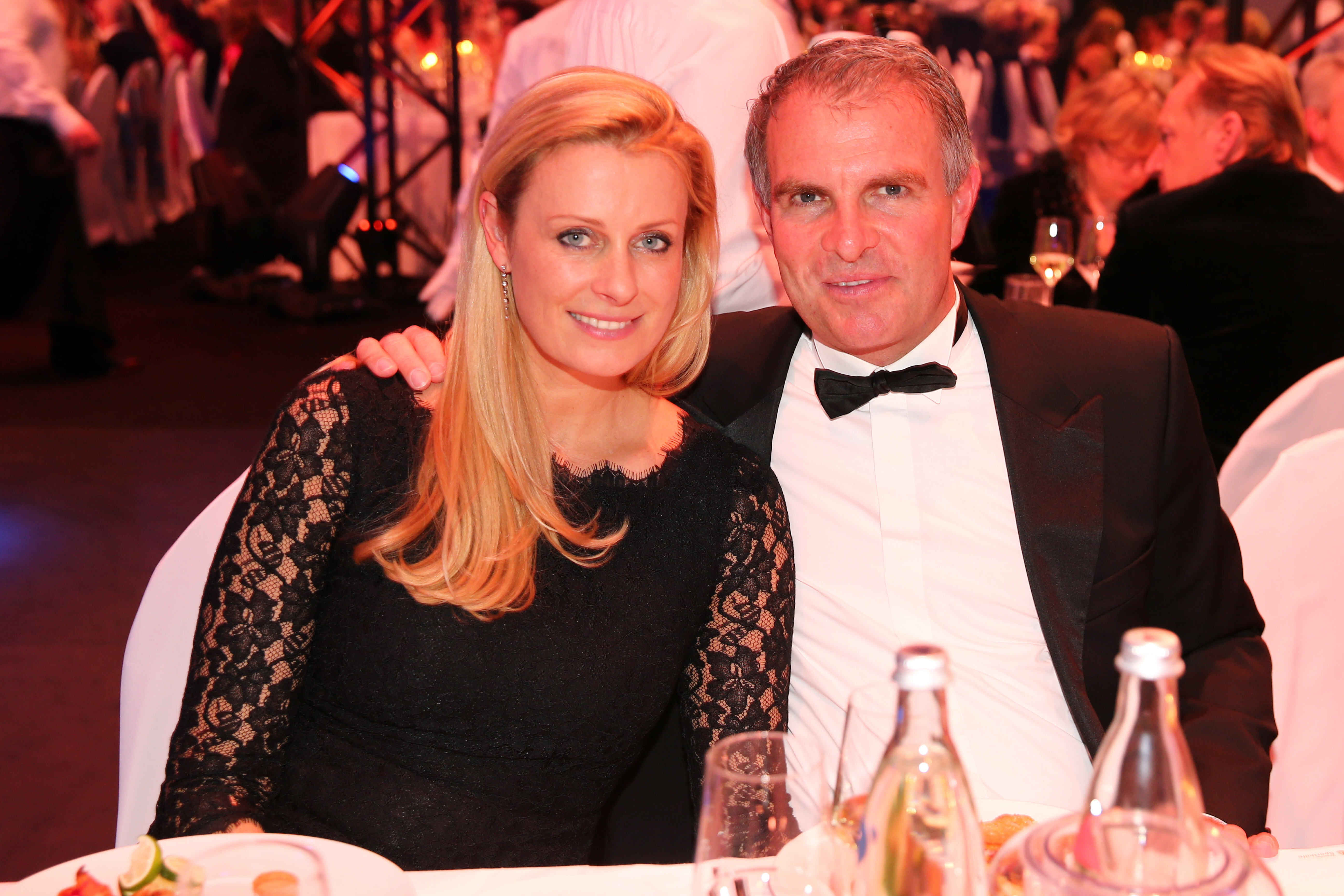 <p>The wife of Lufthansa’s CEO (left) has been accused of mowing down a young woman while holidaying in Sardinia </p>