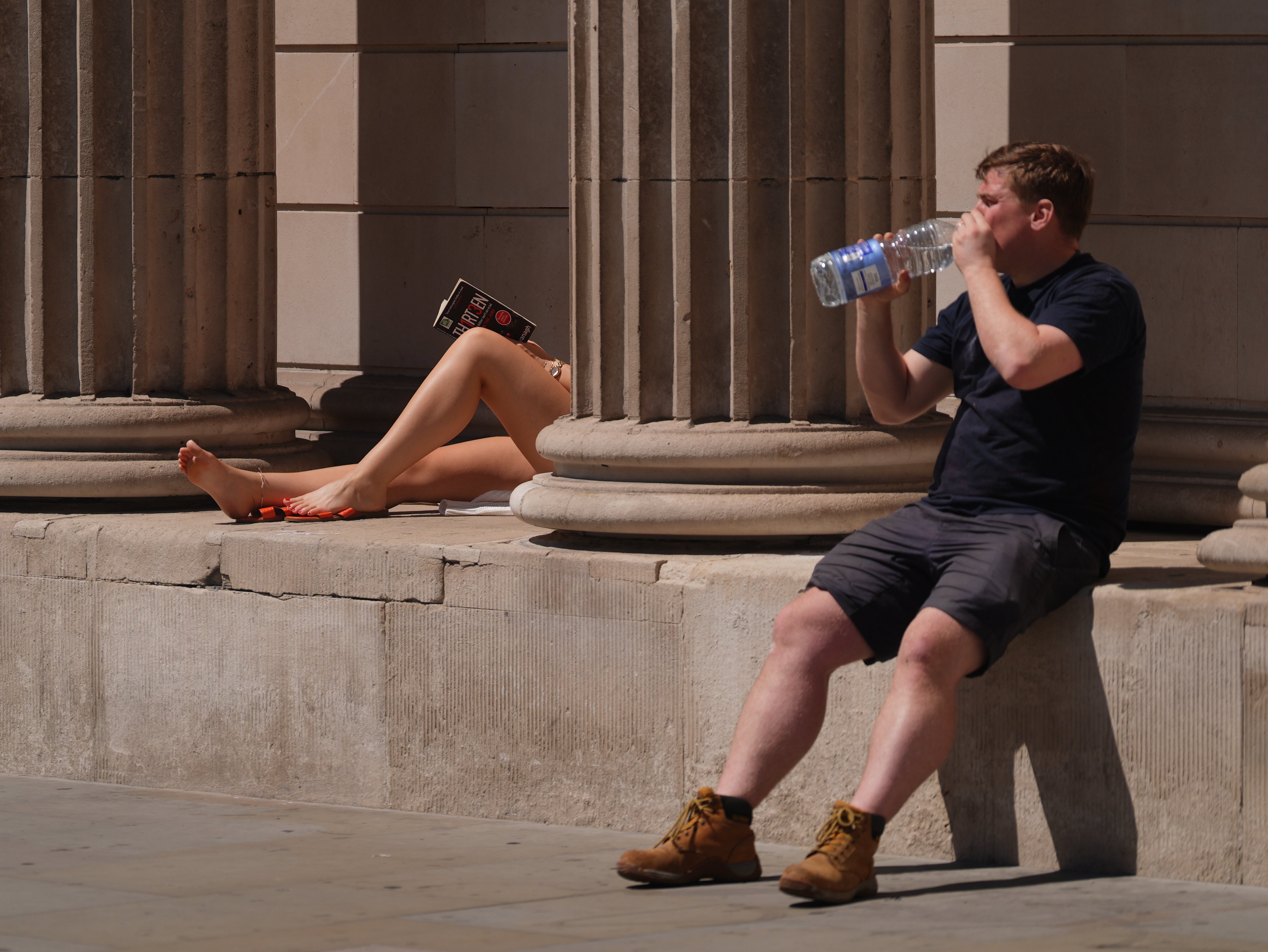 It came after the UK saw its third heatwave of the year over the weekend, as temperatures exceeded 30C in several parts of the country.