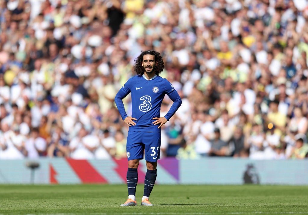 Cucurella was thrown into the deep end during his first season at Chelsea