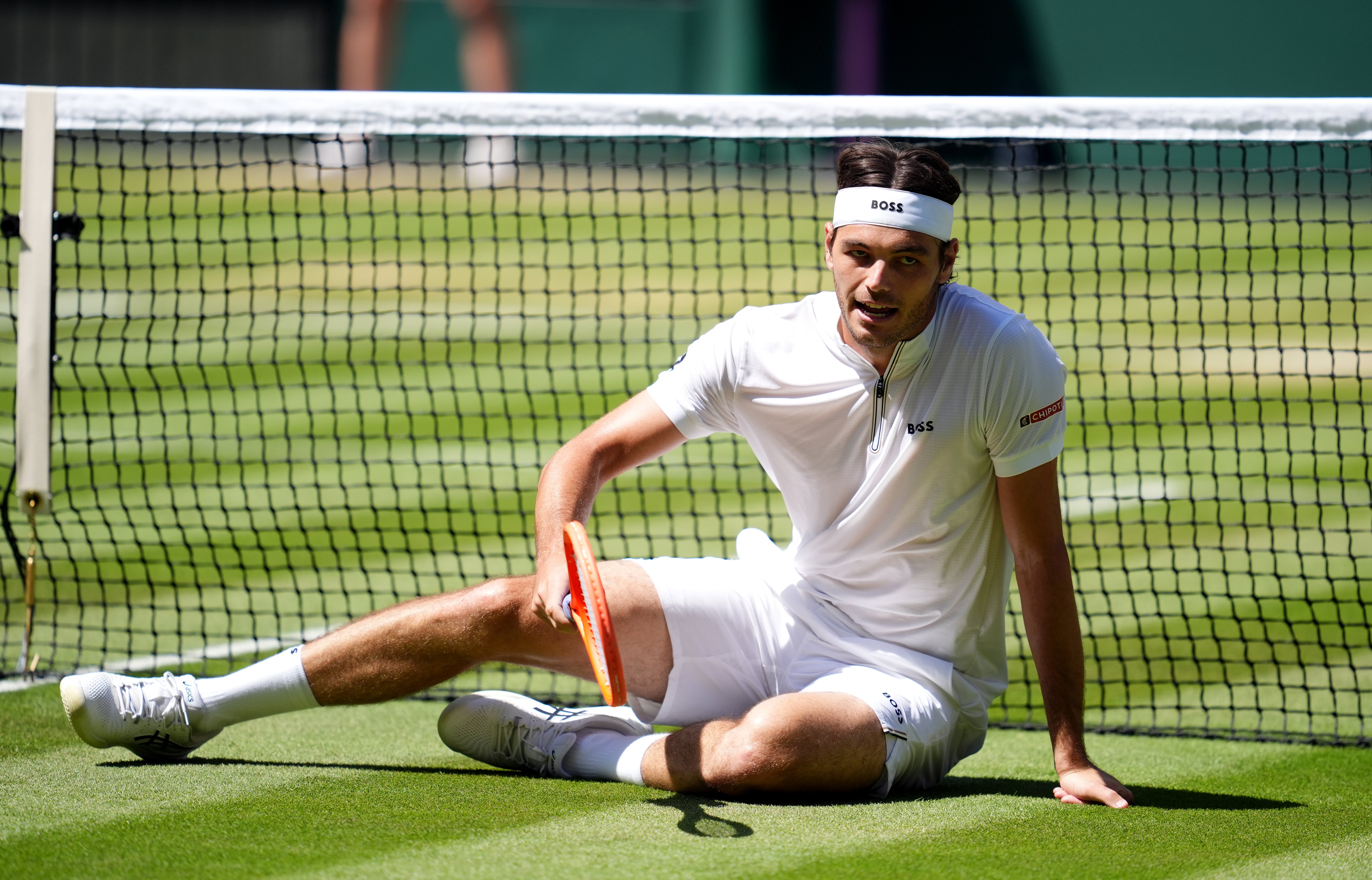 Fritz could not force a fifth set