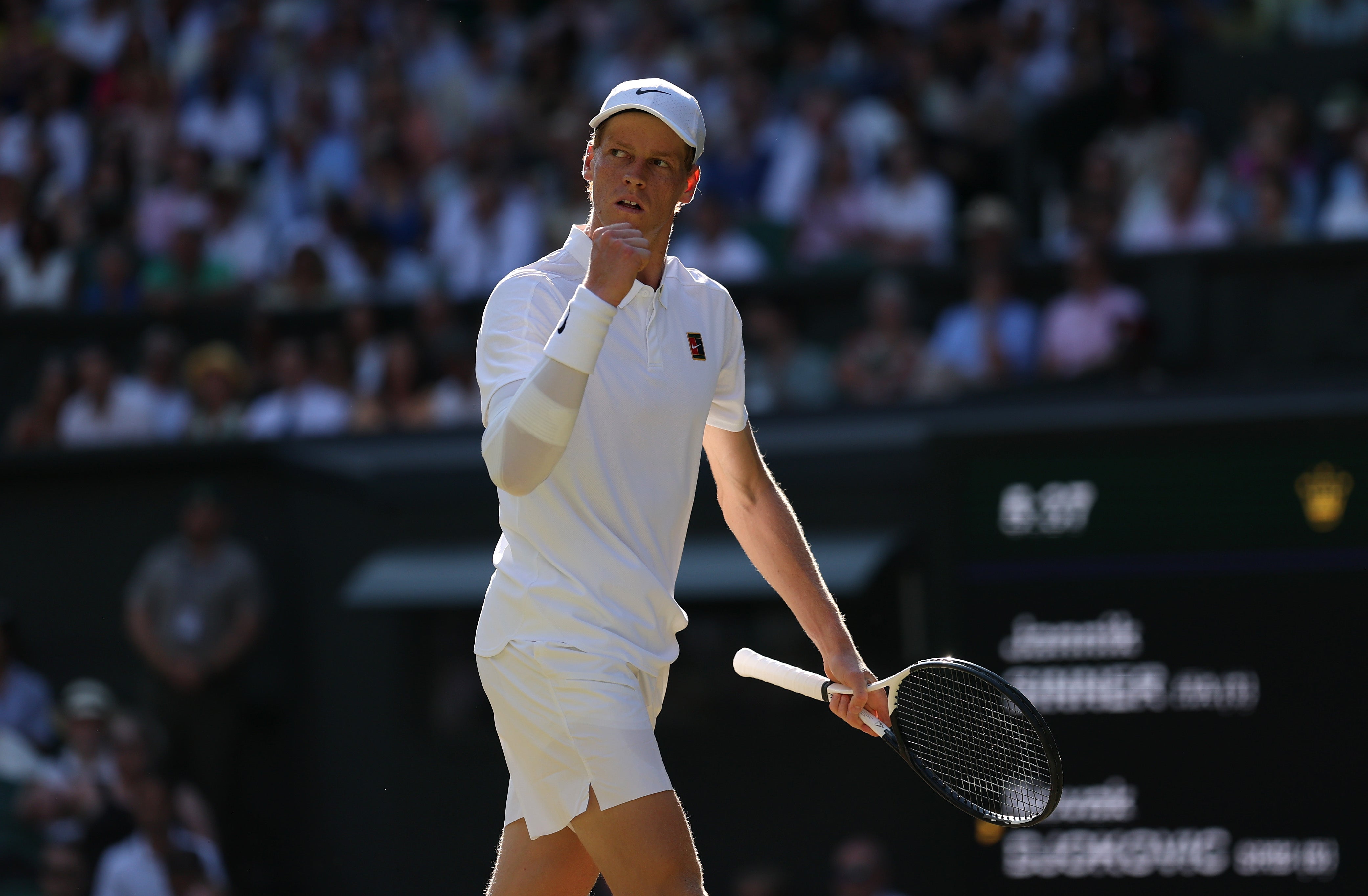 Jannik Sinner set up a Wimbledon final with Carlos Alcaraz by swatting Novak Djokovic aside