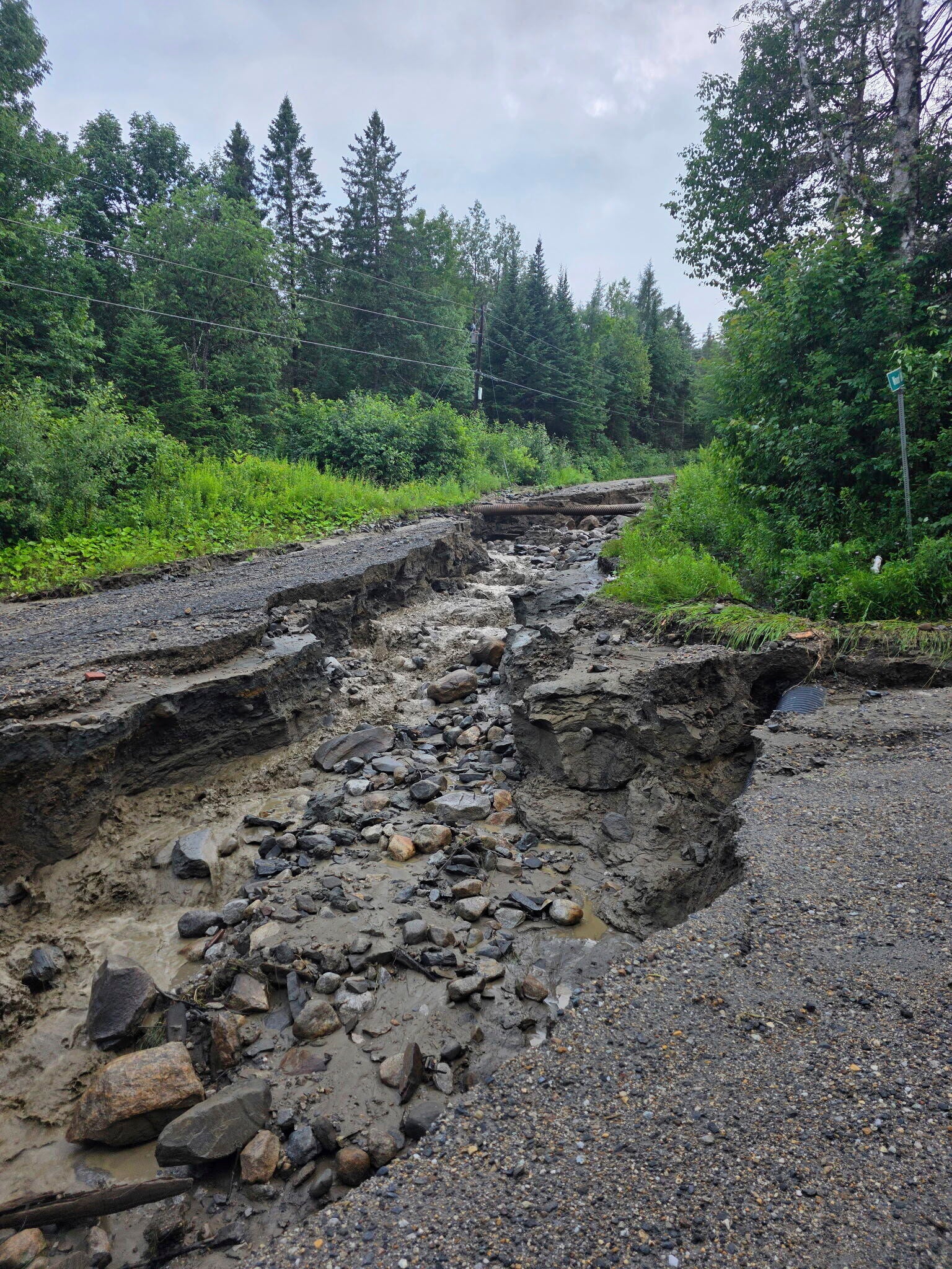 Flooding Vermont