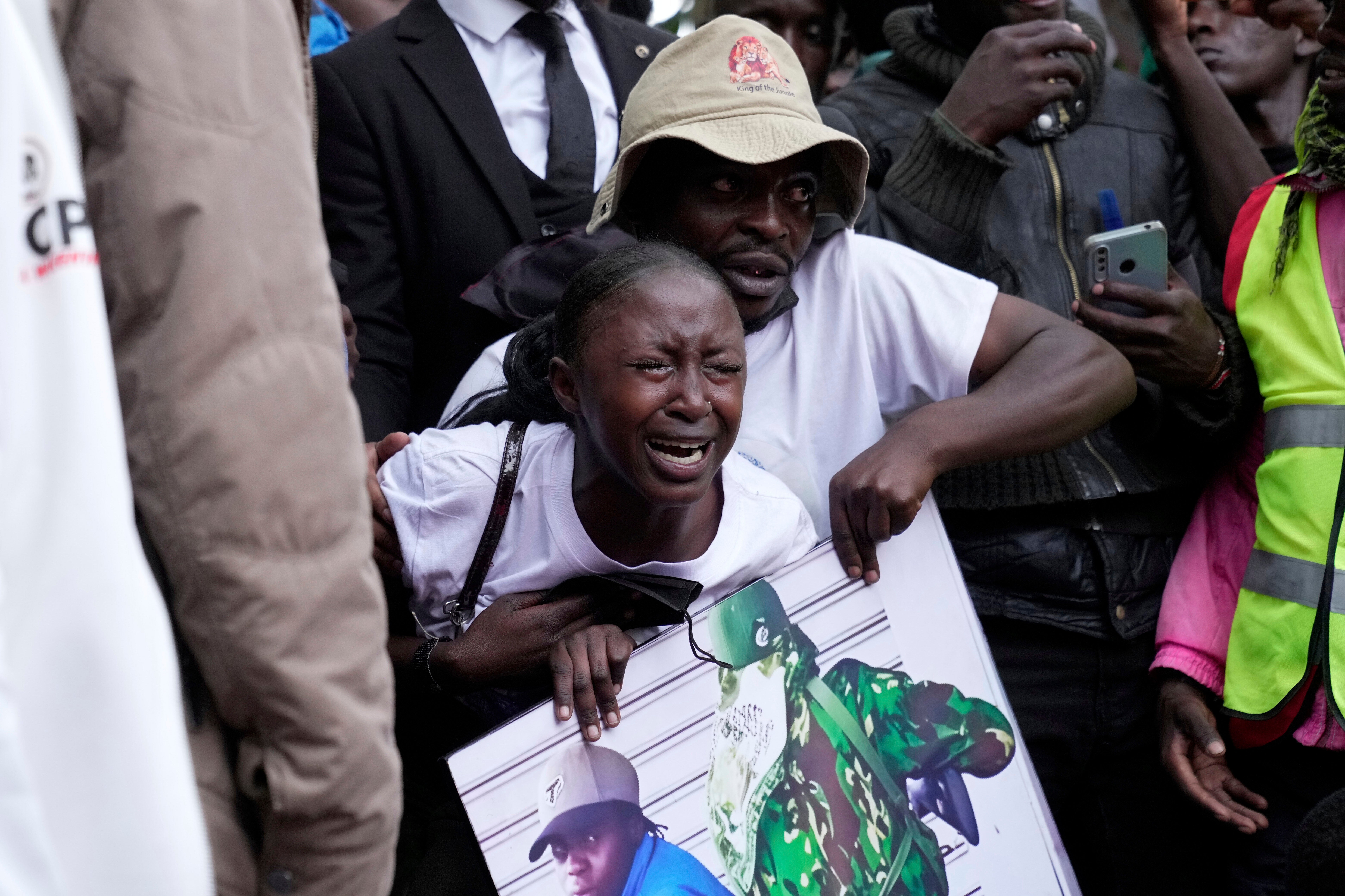 Kenya Protester Funeral