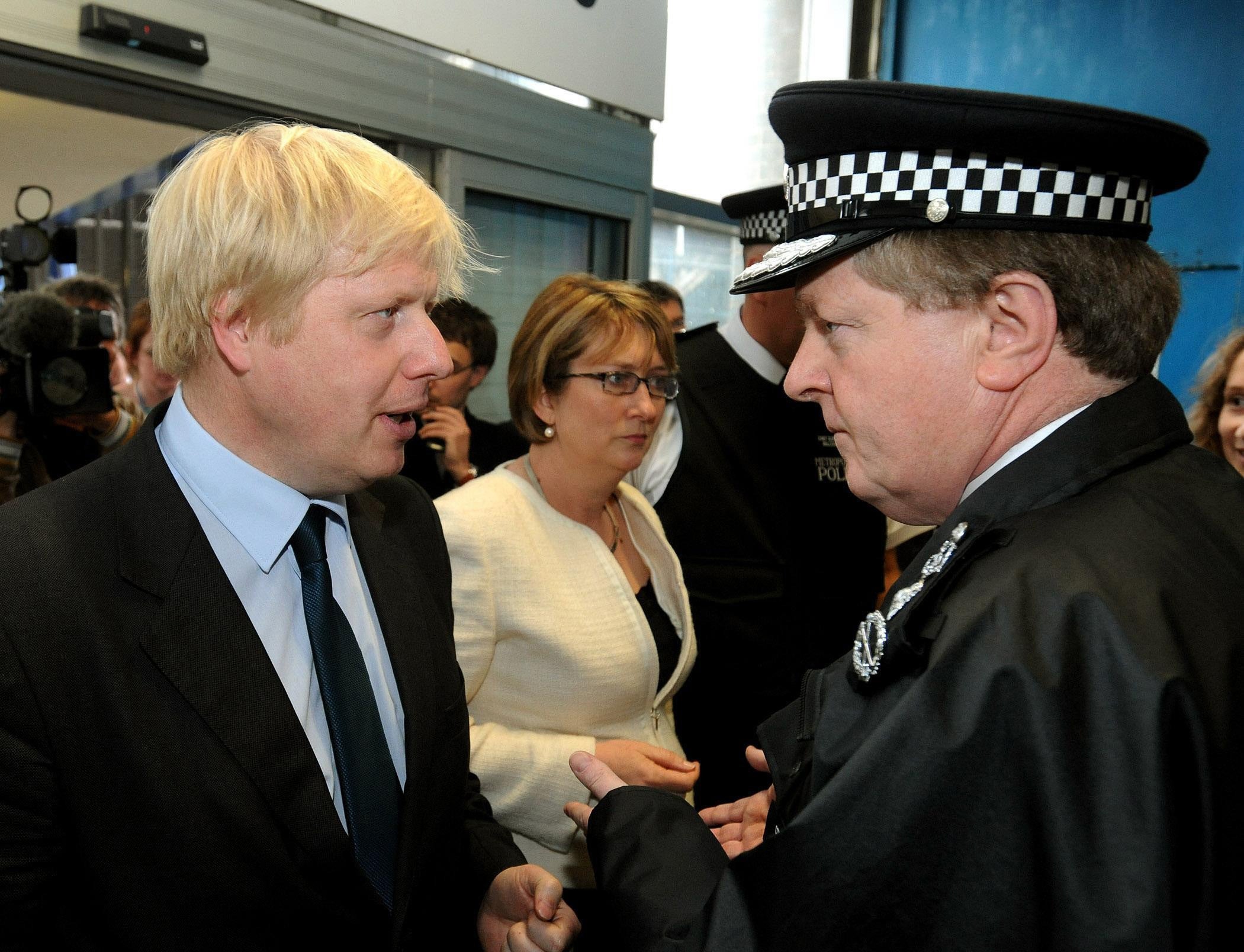 He was axed from Scotland Yard by Tory mayor Boris Johnson