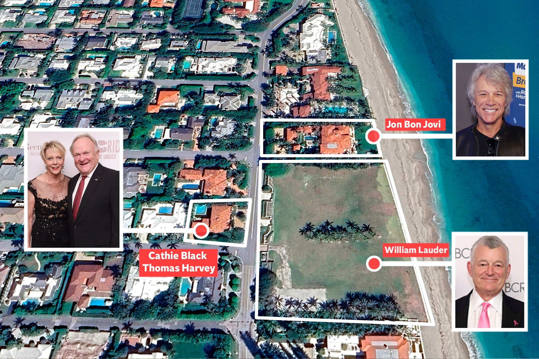 The neighborhood in Palm Beach, Florida where a wealthy buyer has purchased several homes