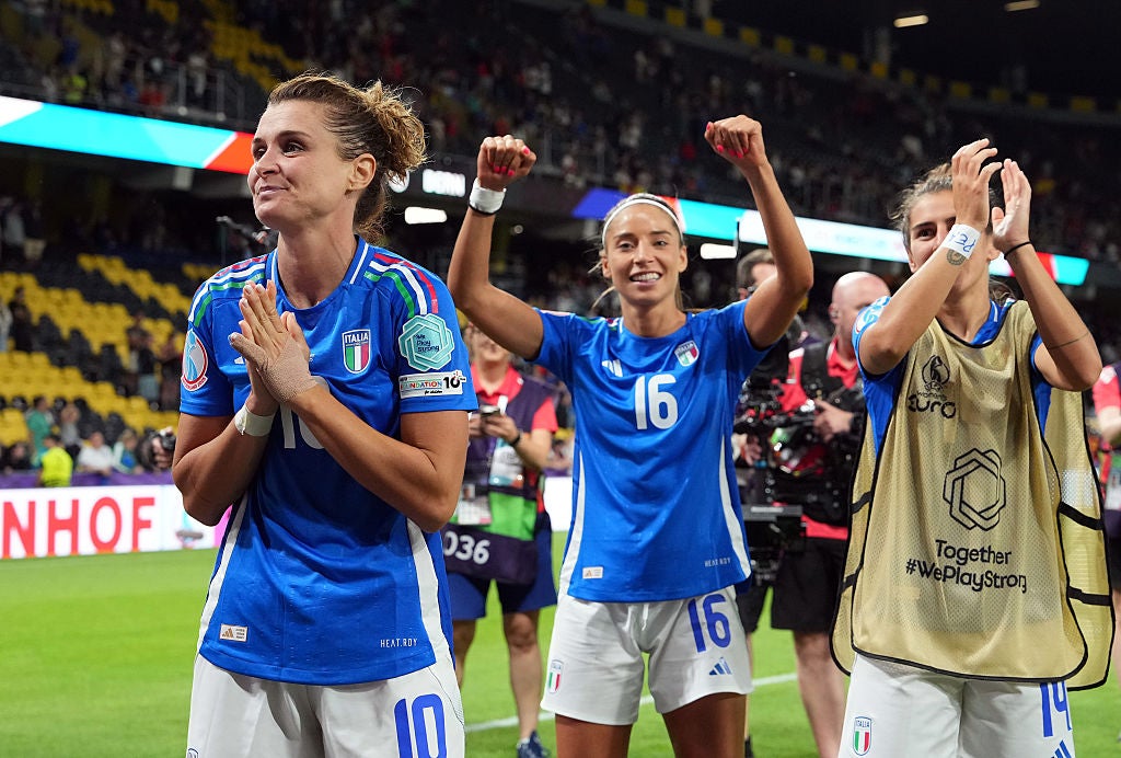 Cristiana Girelli slaví pro Itálii