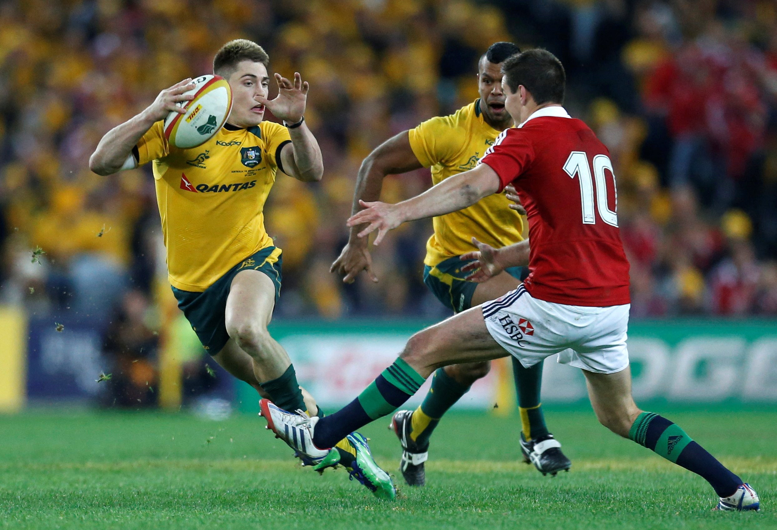 James O'Connor featured against the Lions in 2013