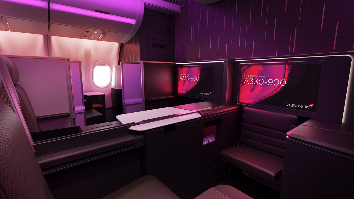 The suites will have a 6ft 7” fully flat bed and a large touchscreen