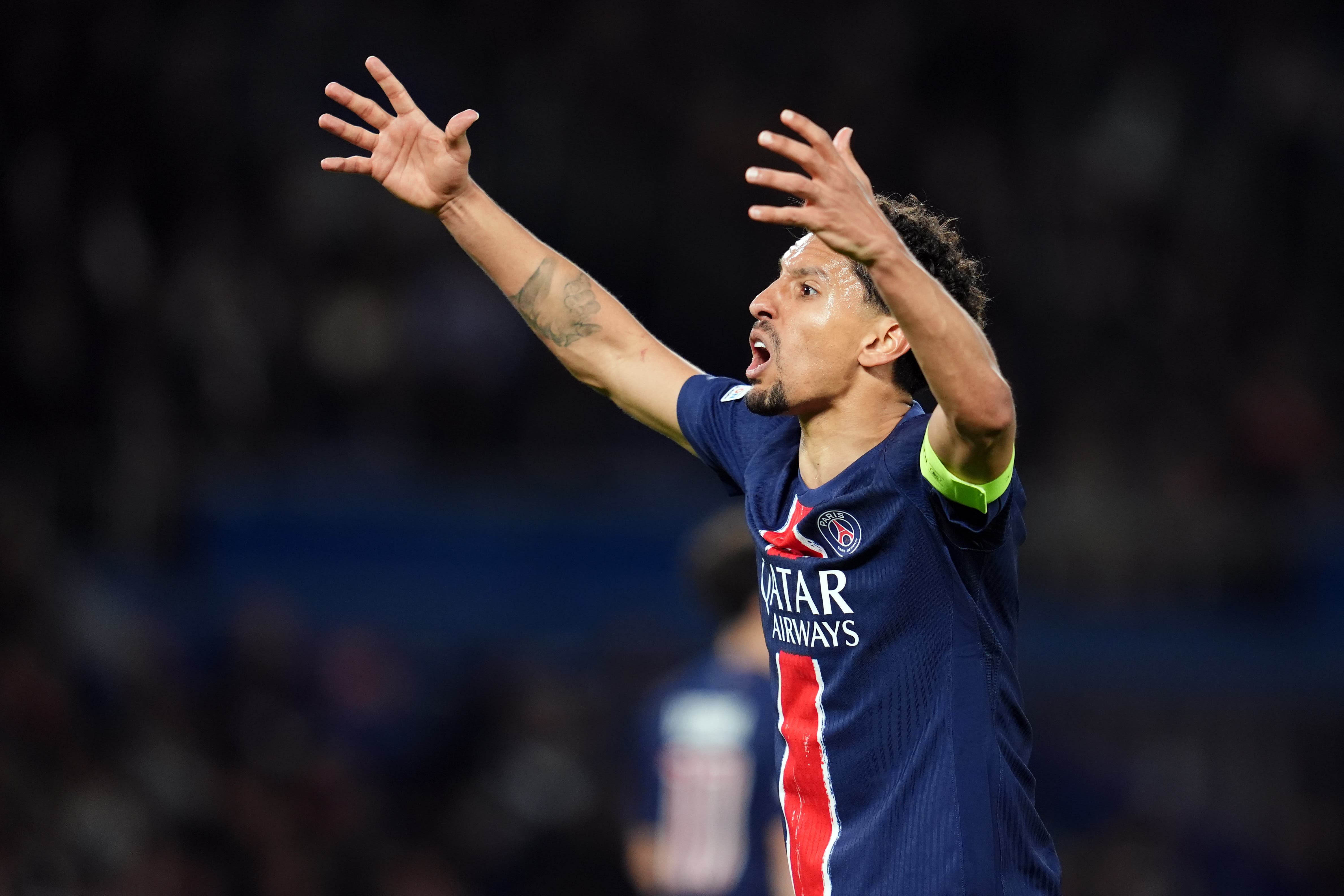Marquinhos has his sights set on another title with PSG (Adam Davy/PA)