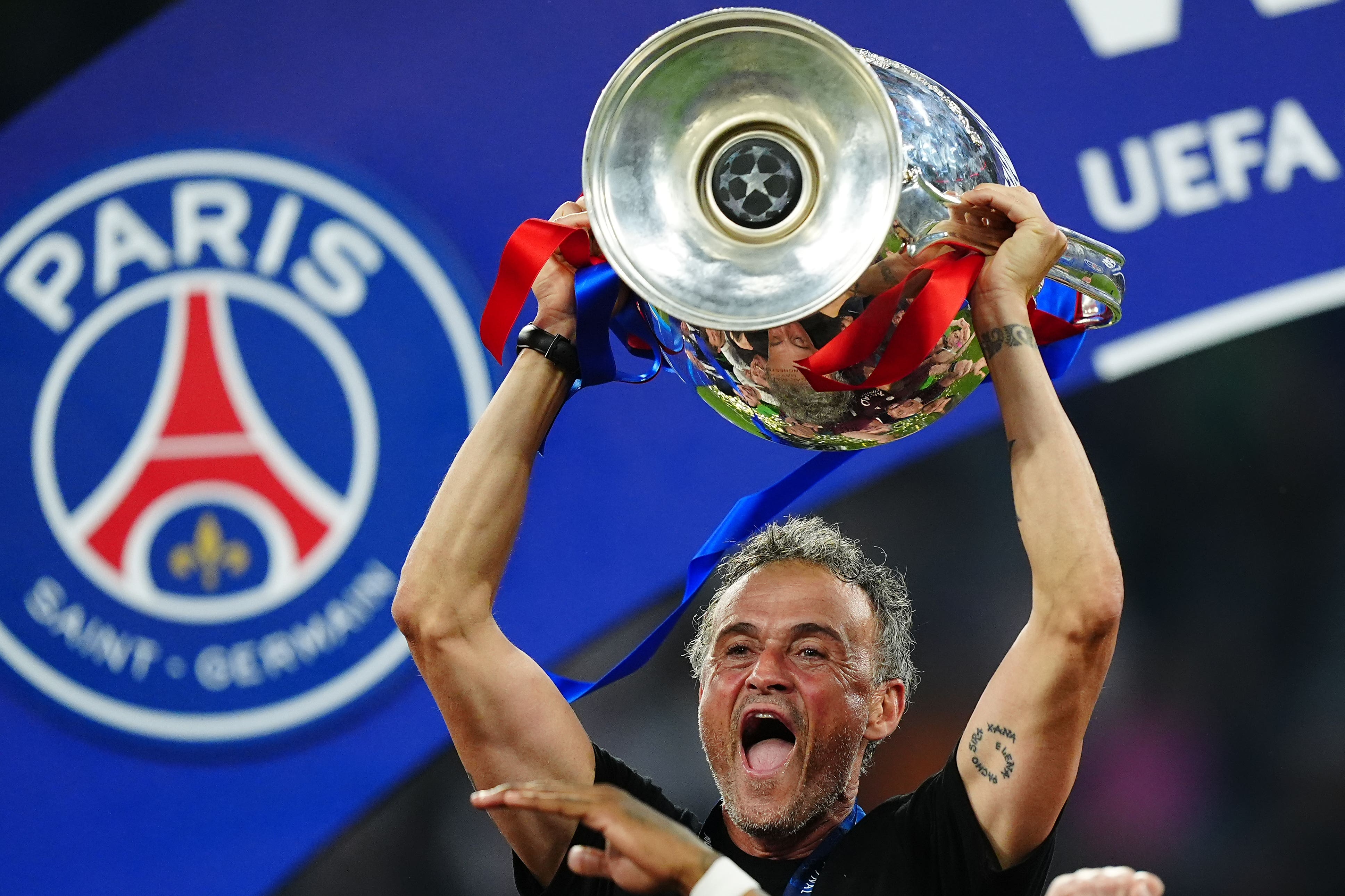 Luis Enrique has his sights on another trophy (Mike Egerton/PA)