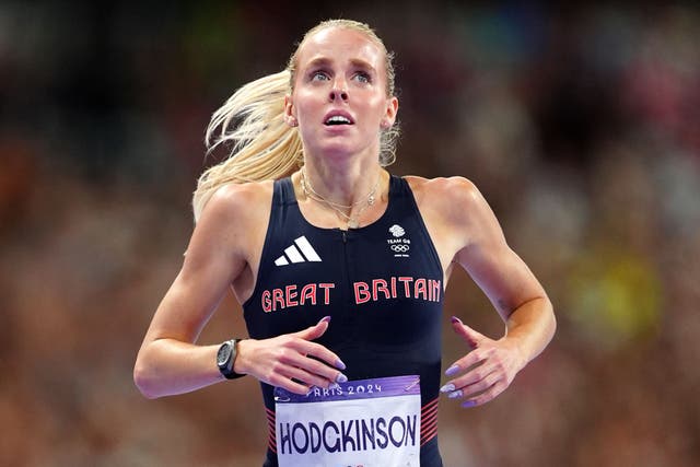<p>Keely Hodgkinson has been sidelined for over a year</p>