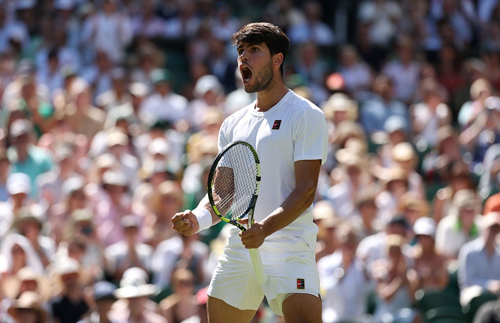 Wimbledon 2025 men’s final live: Two-time defending champion Alcaraz takes on Sinner in blockbuster rematch
