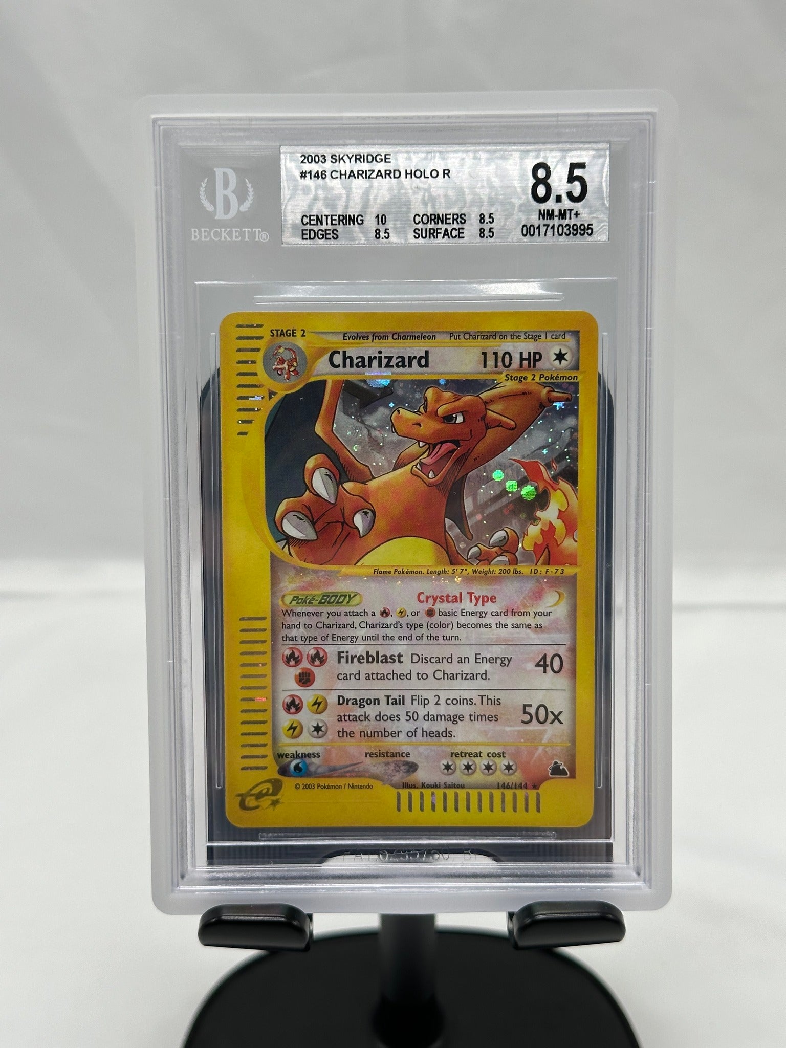Items stolen included multiple editions depicting the fire-monster Charizard, as well sealed booster boxes and other rarities