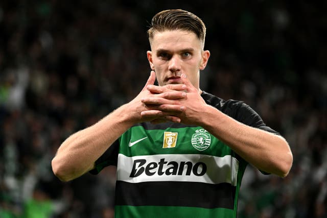 <p>Sporting Lisbon striker Viktor Gyokeres is wanted by Arsenal</p>