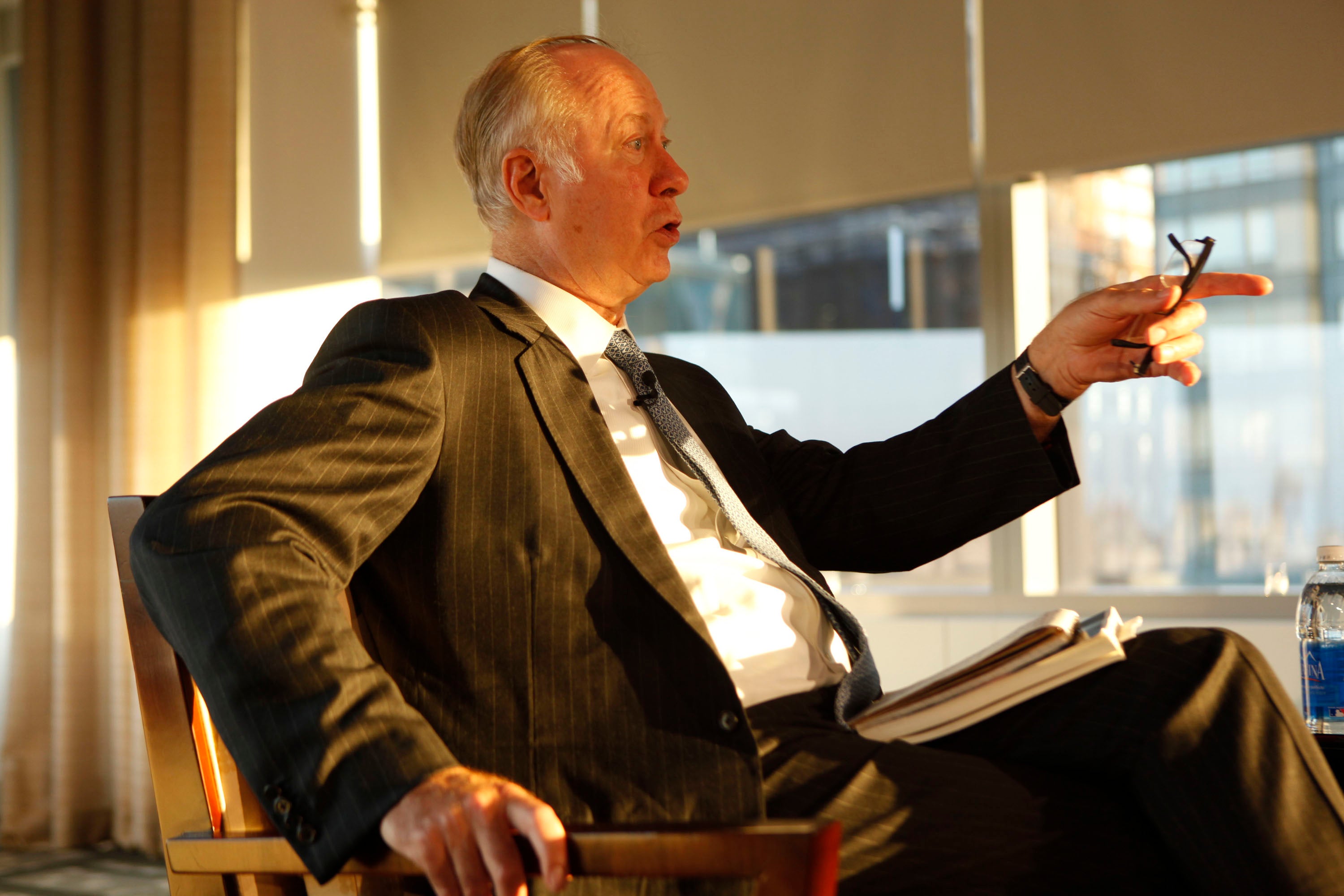 When he was not in government, Gergen worked in journalism
