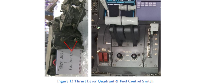 The preliminary report from India’s Aircraft Accident Investigation Bureau said both of the plane’s fuel switches moved to the “cut-off” position immediately after take-off