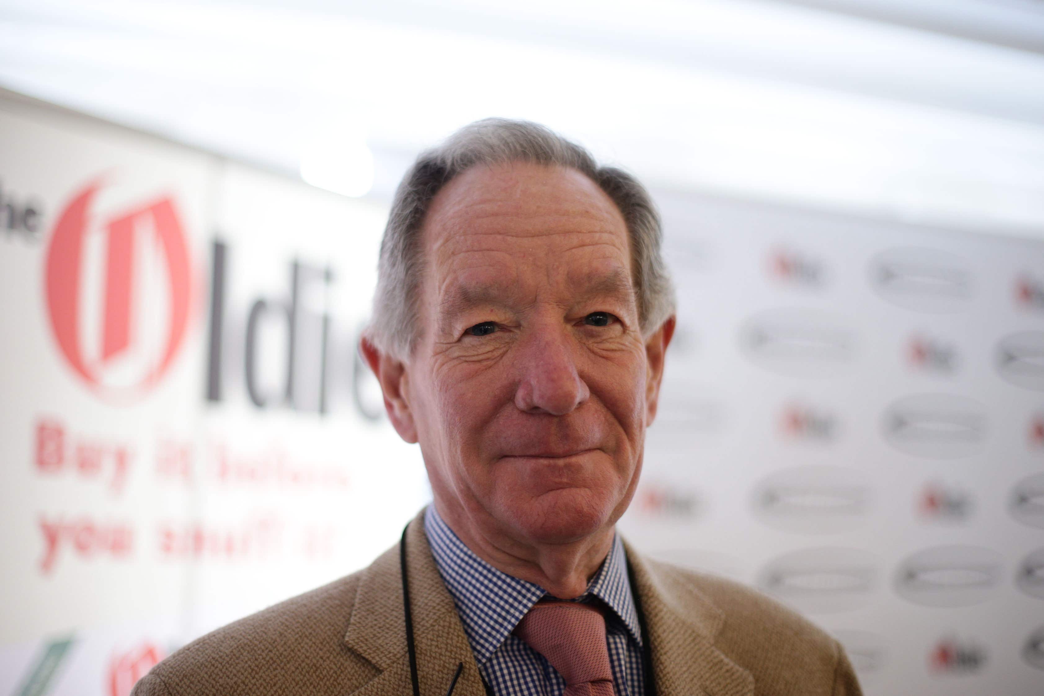 Michael Buerk reported on the famine in Ethiopia in the 1980s