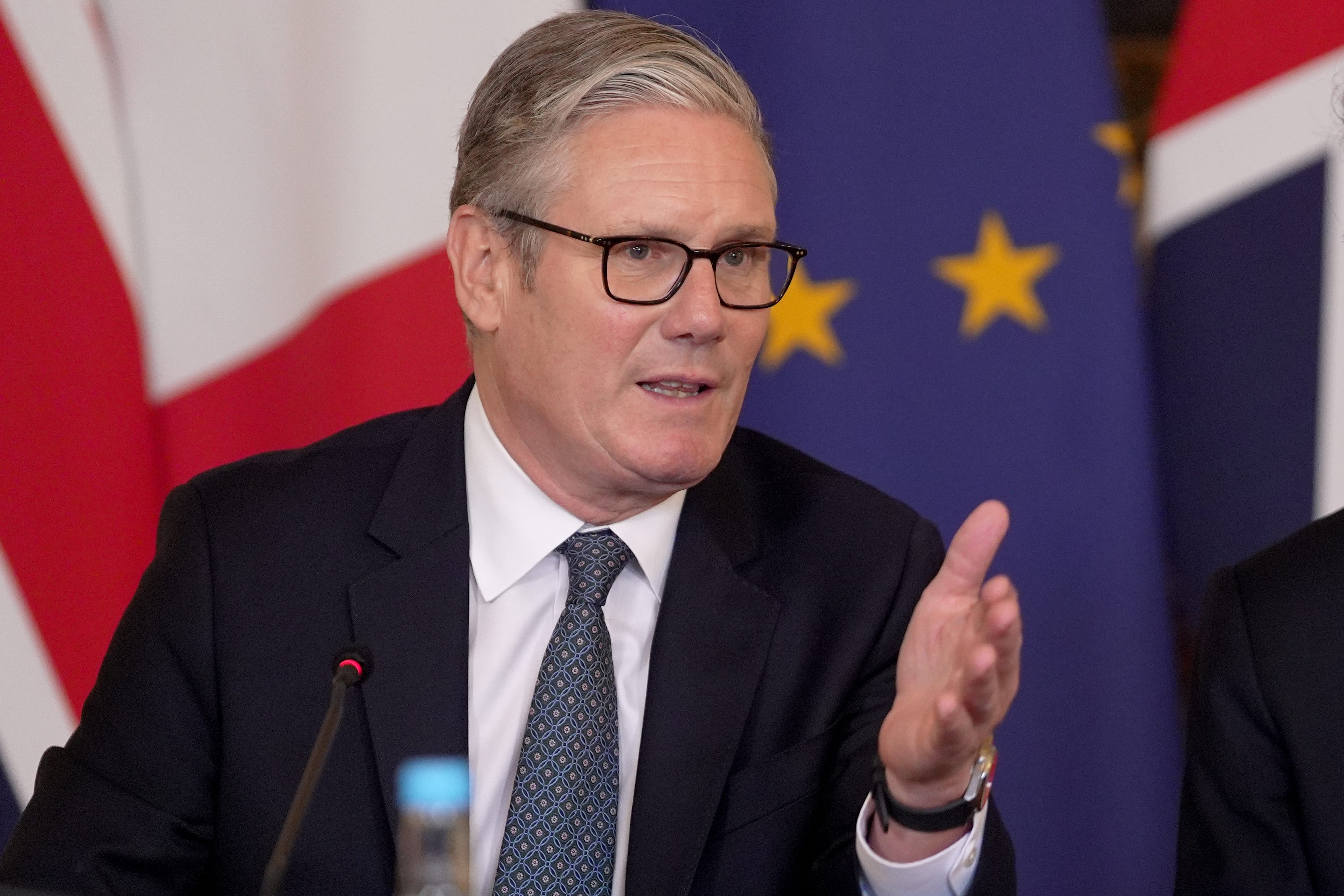 Prime Minister Sir Keir Starmer (Yui Mok/PA)