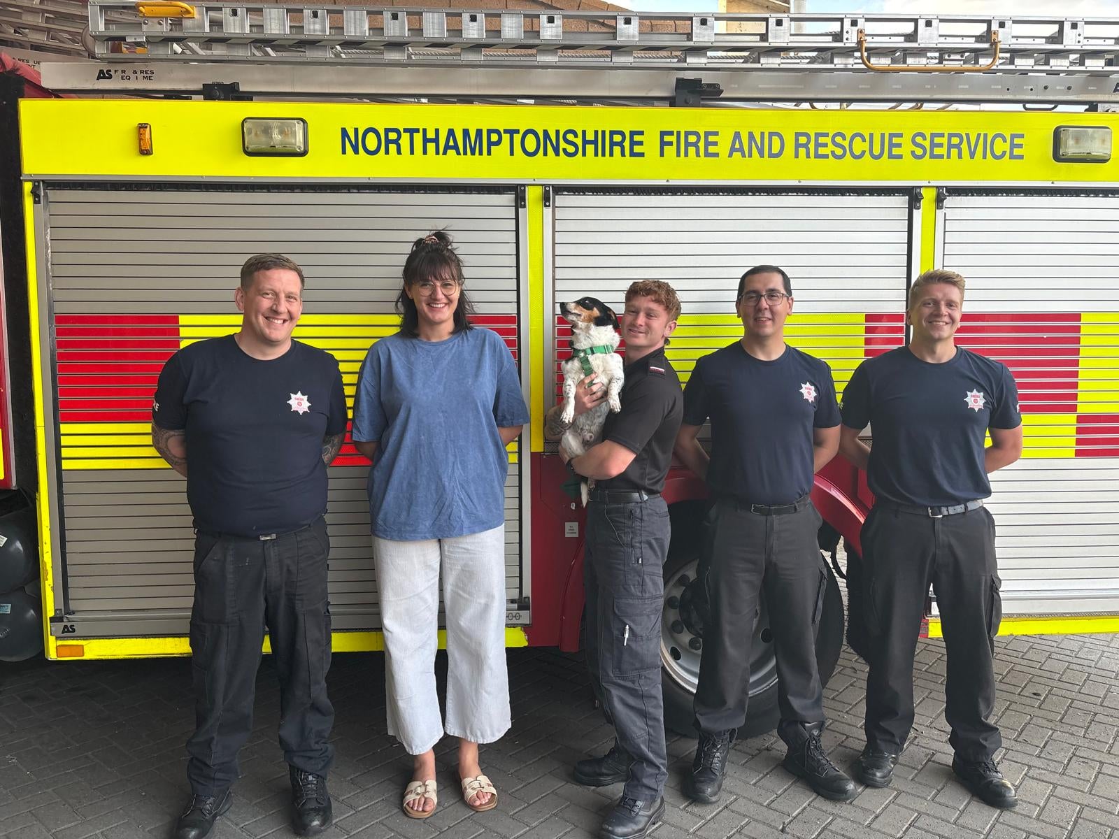 Jimmy, who is a 10-year-old corgi cross, and his owner Dorota Gruszczynska had an emotional reunion when he was found last week after going missing