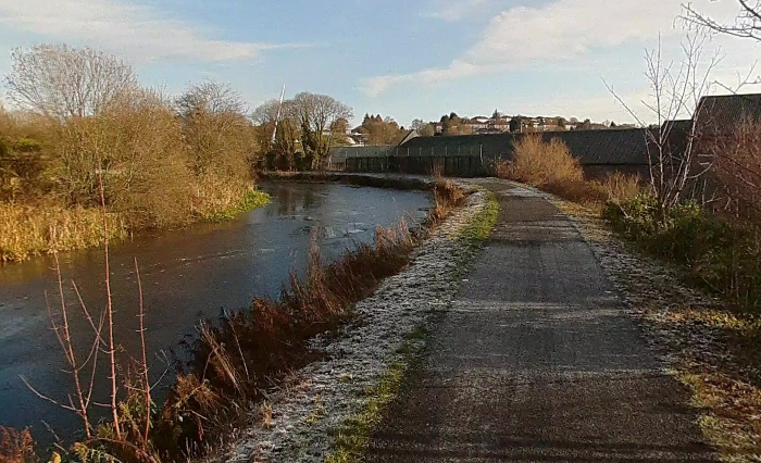 Police were called to the River Kelvin, near Maryhill Road