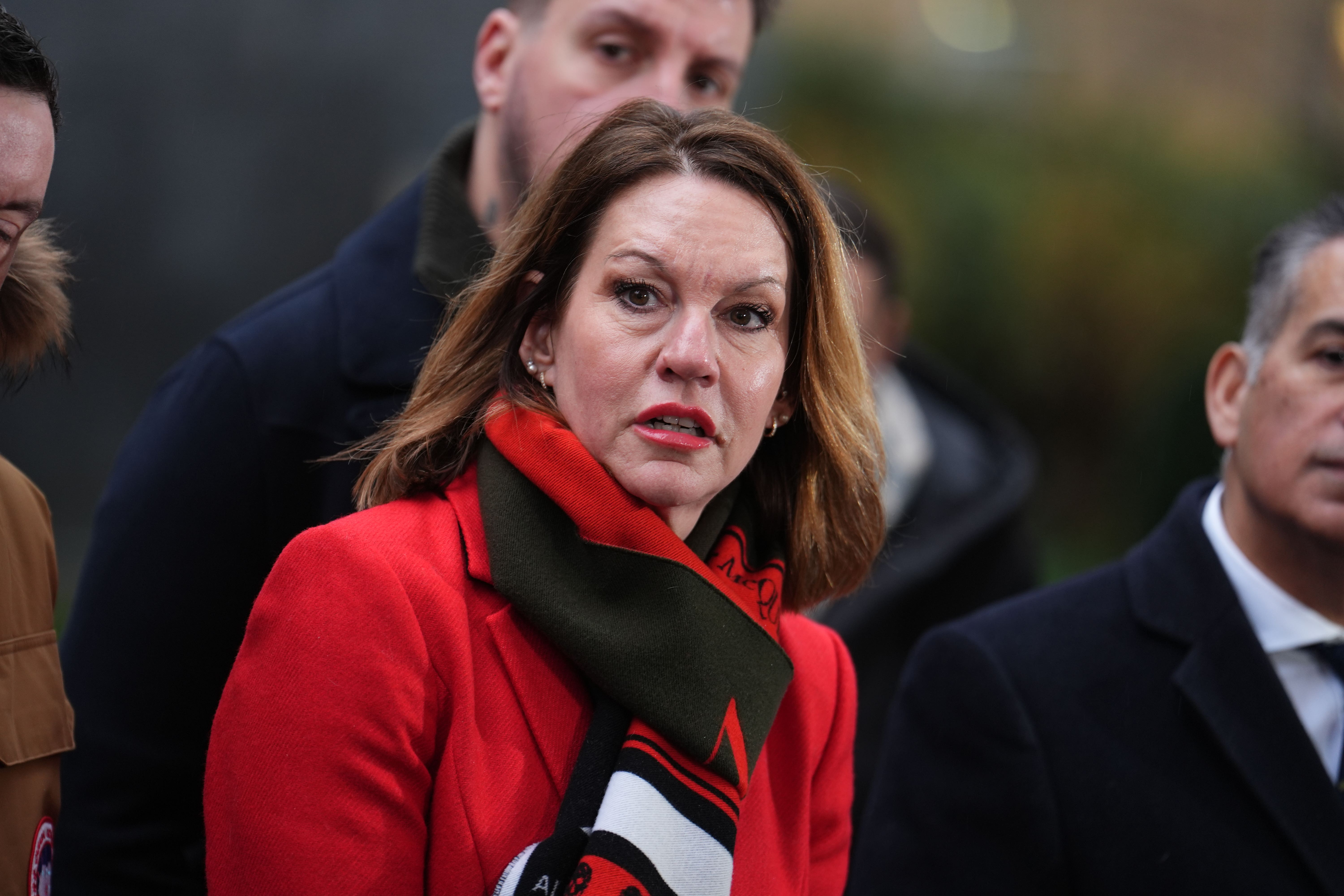 Emma Webber described the Bill as ‘a betrayal of every victim’ (Jordan Pettitt/PA)