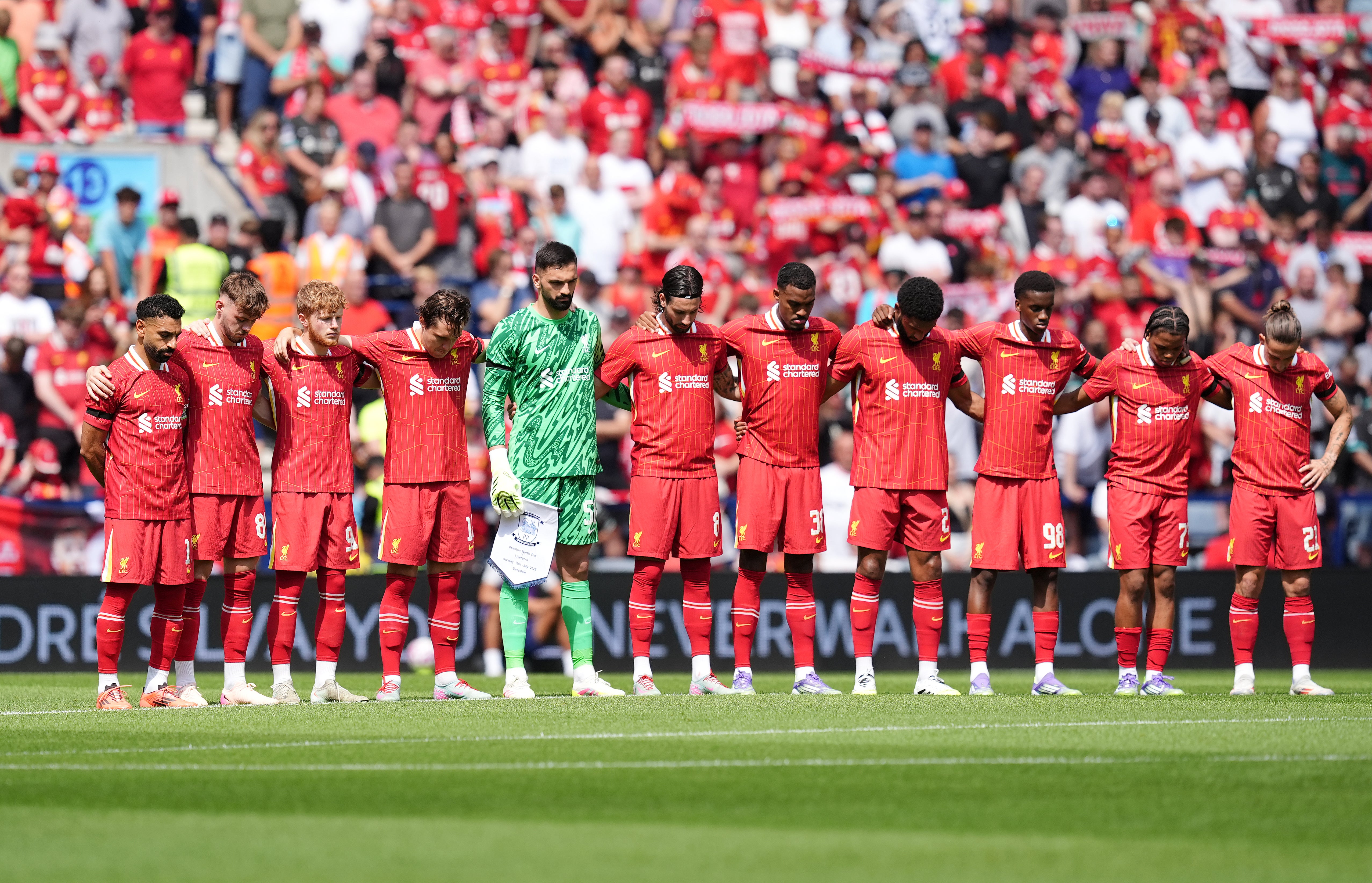 Football is really good at coming together in moments of grief