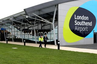 El avión se estrelló el domingo en el aeropuerto de Essex, dijo la policía (Chris Radburn/PA)