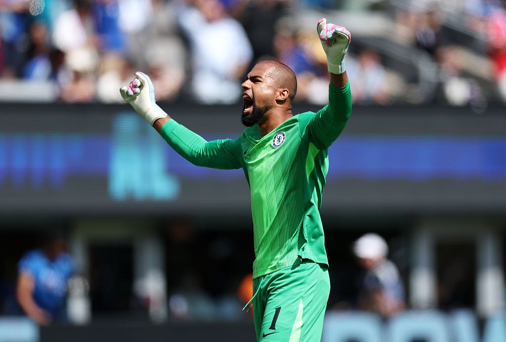 Robert Sanchez produced an unbelievable stop to prevent PSG from sparking a comeback