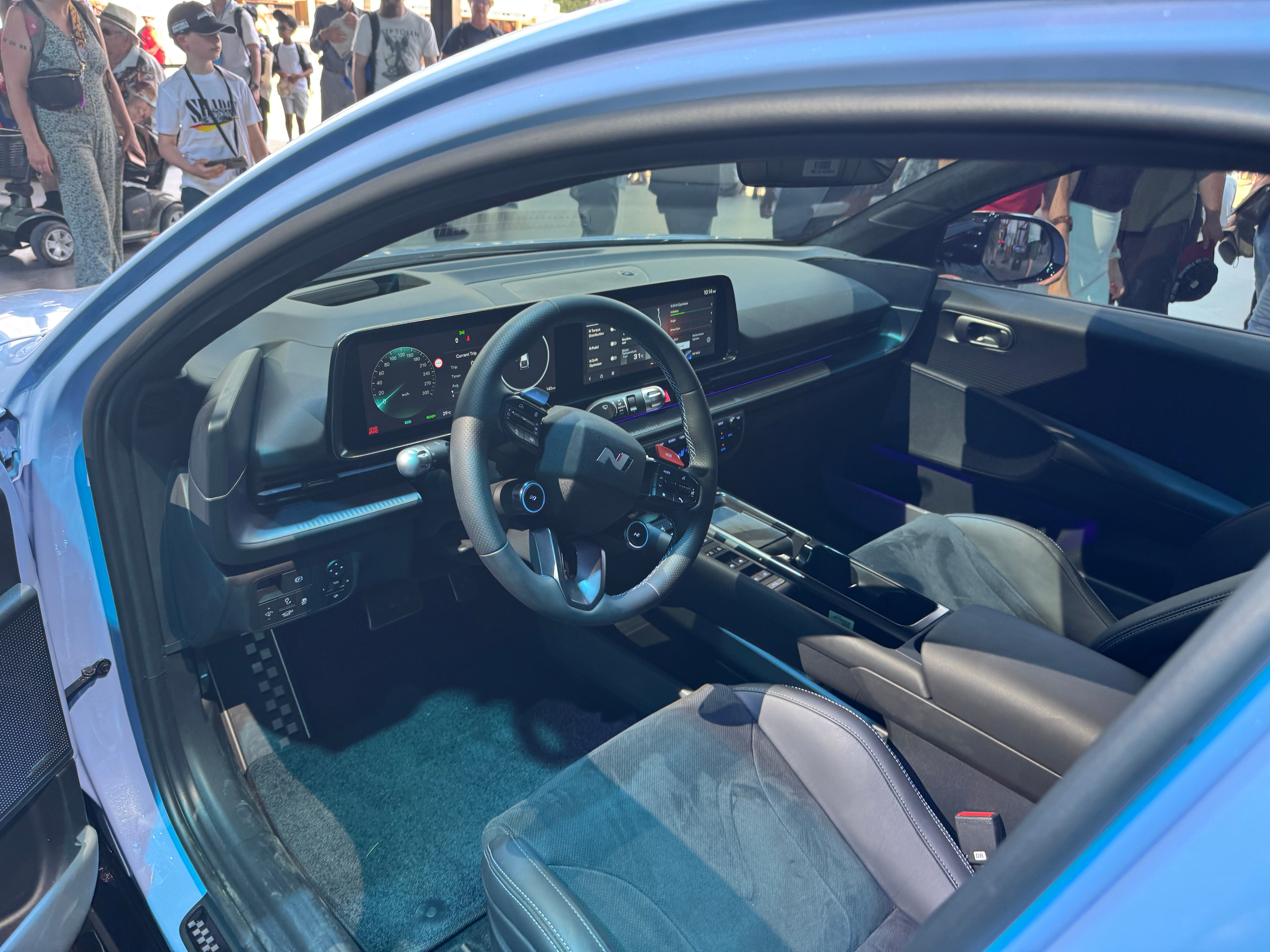 The Hyundai Ioniq 6 N gets sports seats and a more focused interior