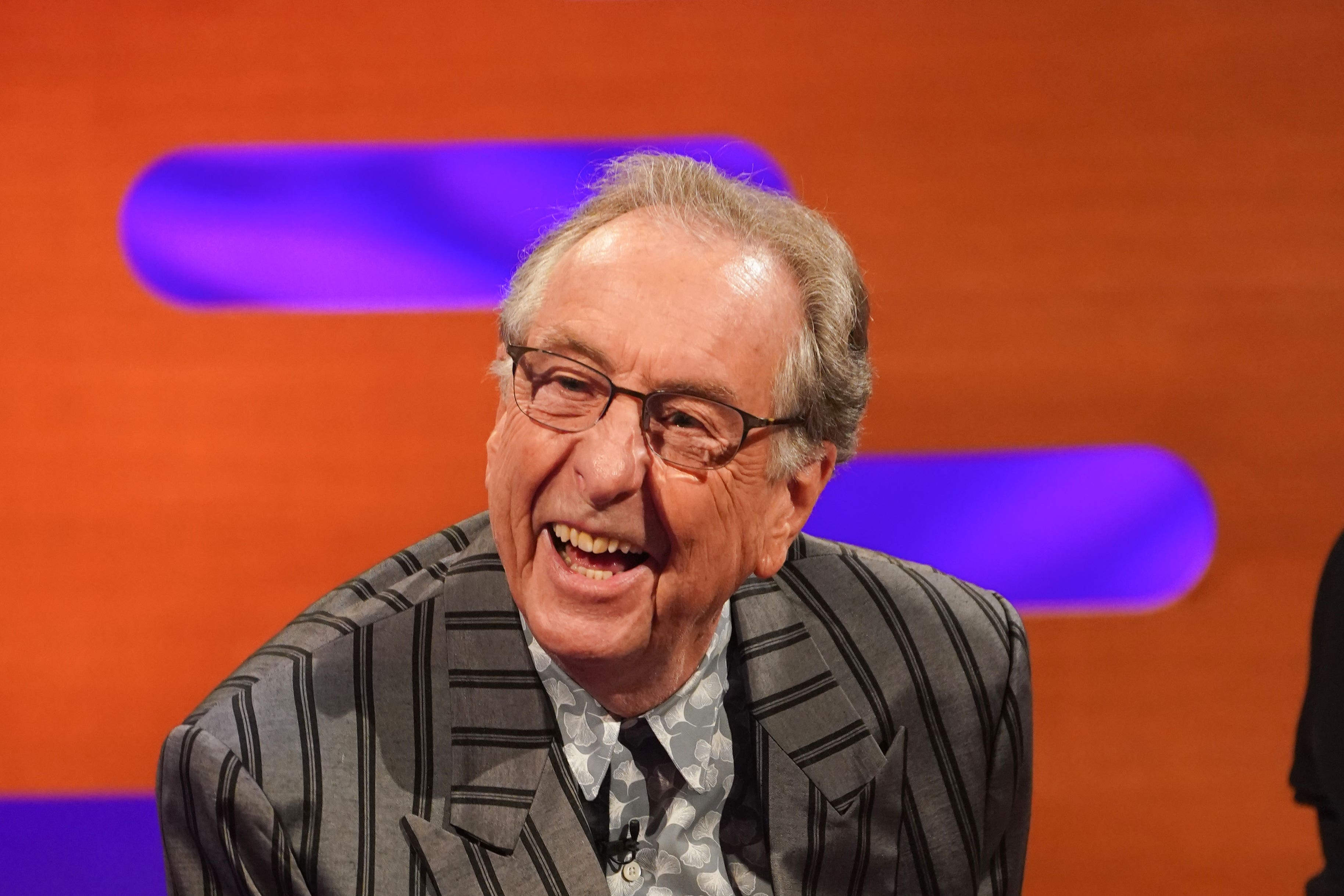 Eric Idle during the filming for the Graham Norton Show (Ian West/PA)