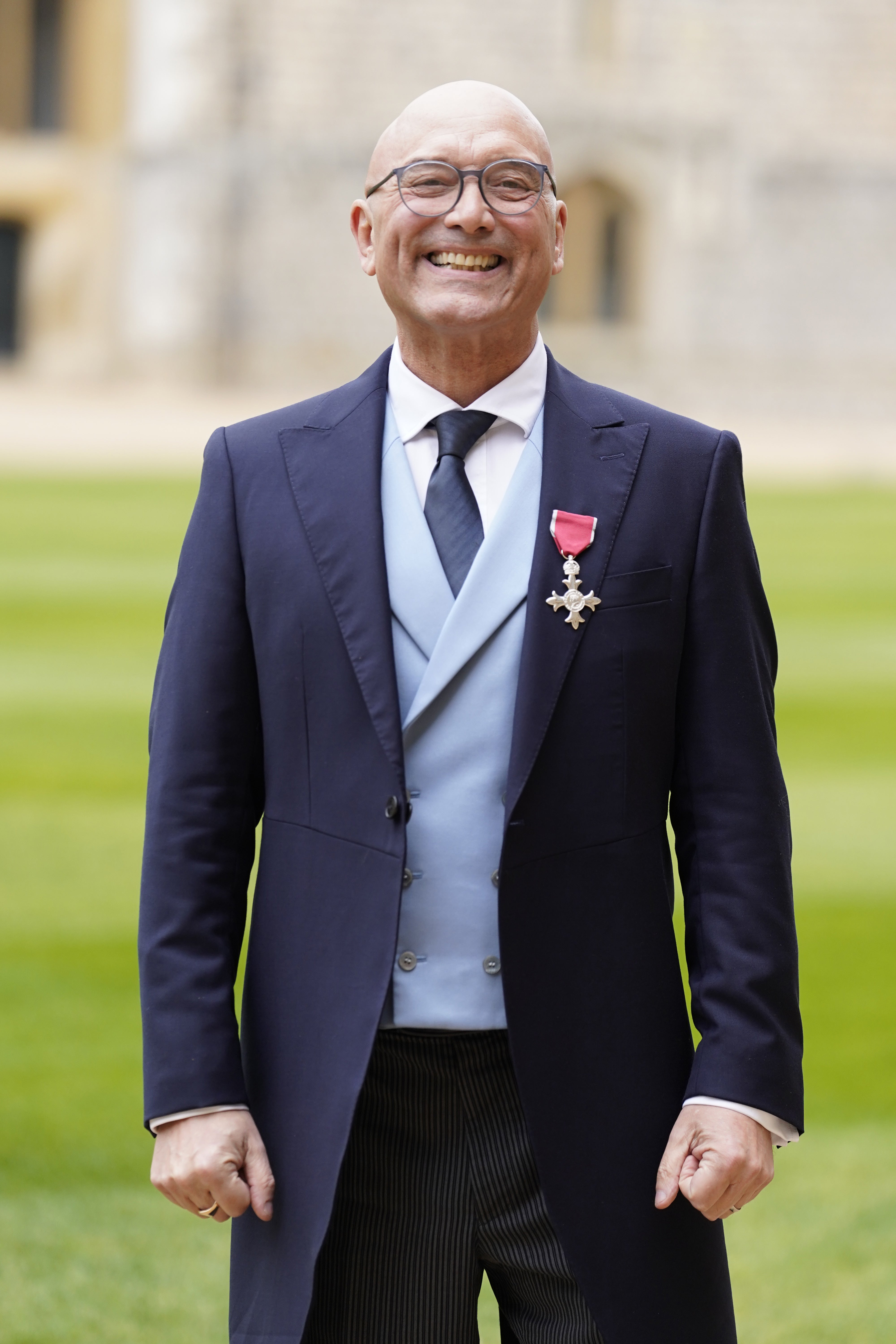 Gregg Wallace was made a Member of the Order of the British Empire (MBE) in 2023 (Andrew Matthews/PA)