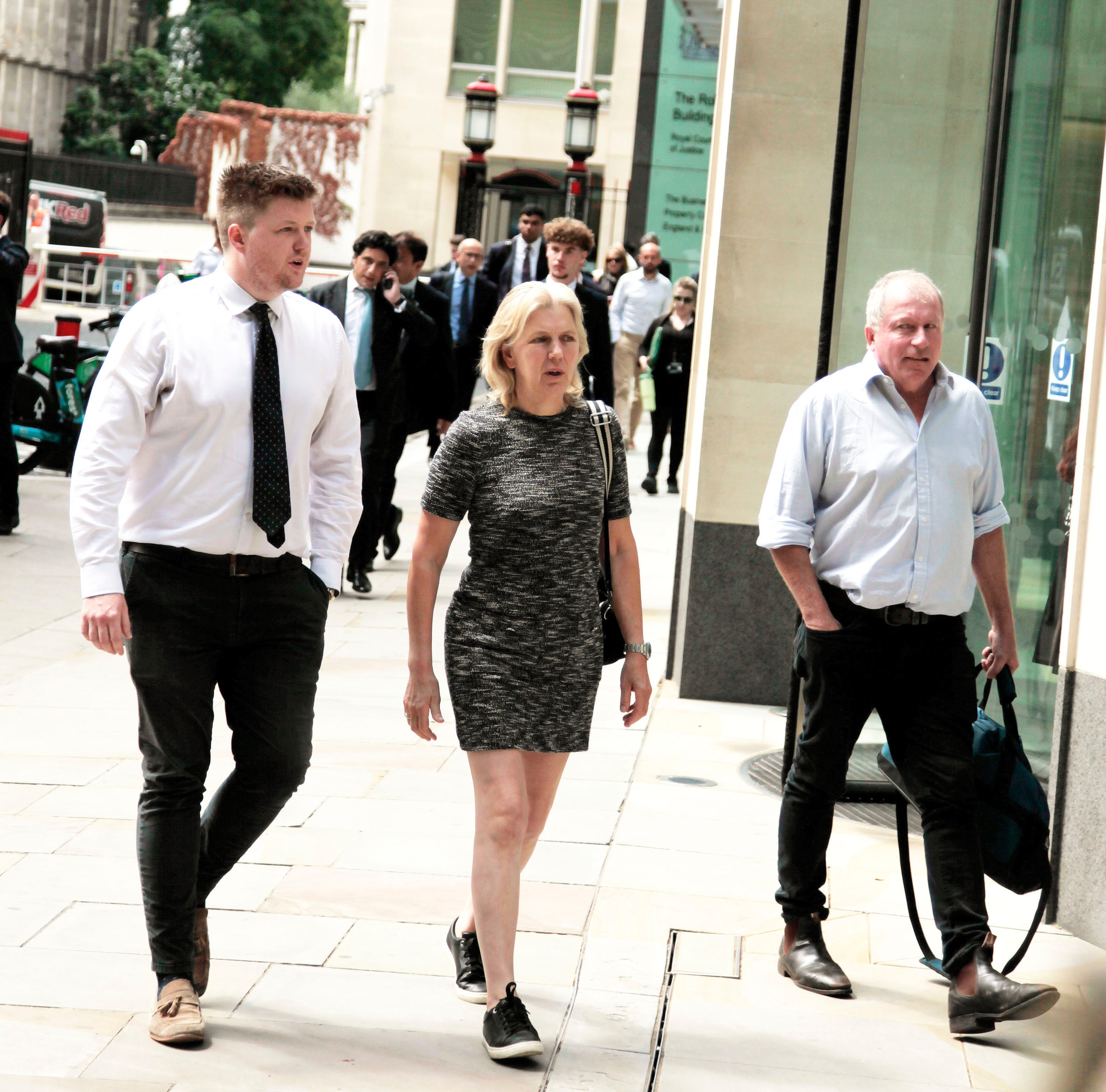 Jennifer Scott outside court