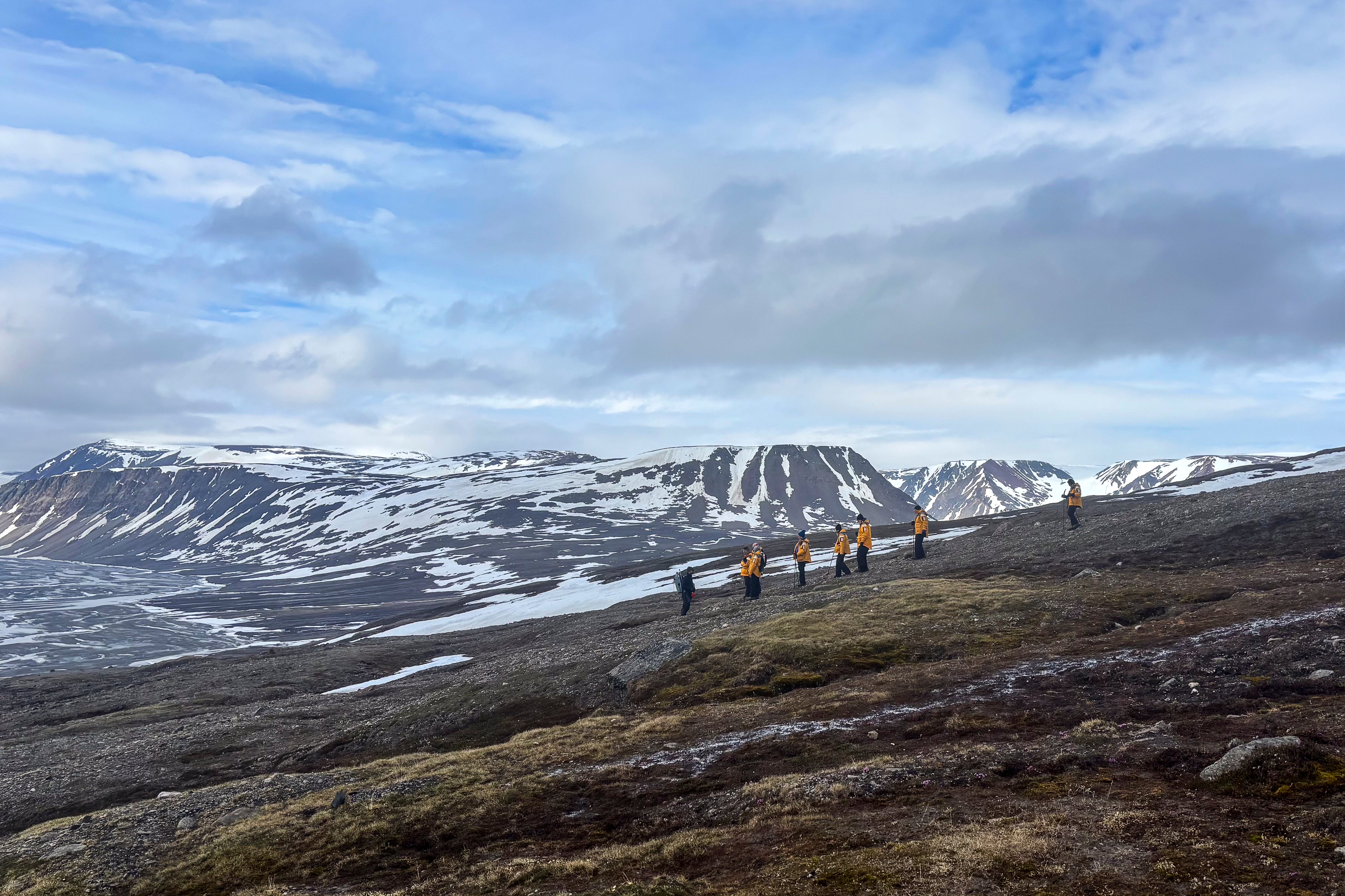 Guided hikes through the tundra are a fantastic way to really explore nature